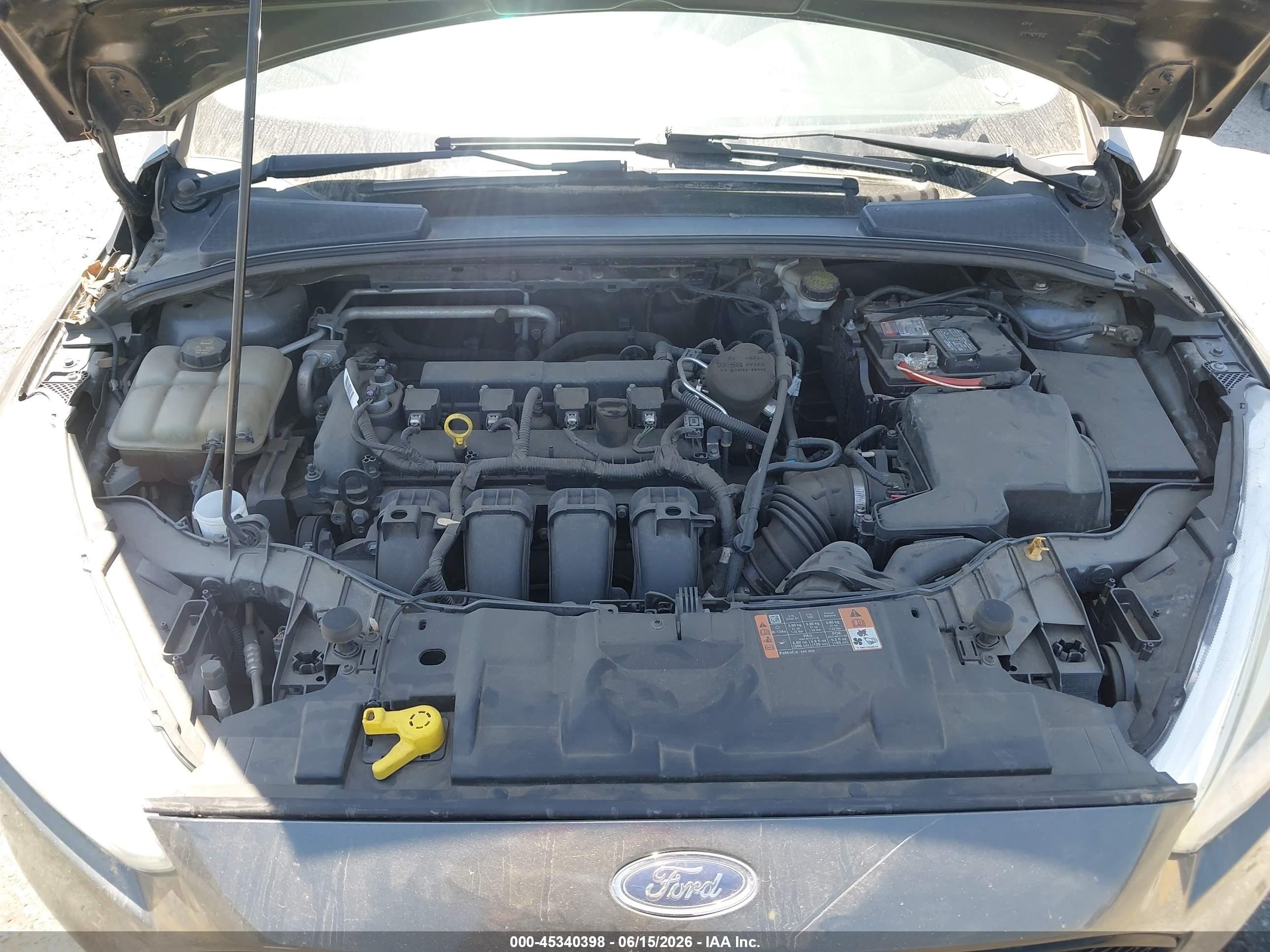 2015 Ford Focus Se Brown vin: 1FADP3K26FL351408