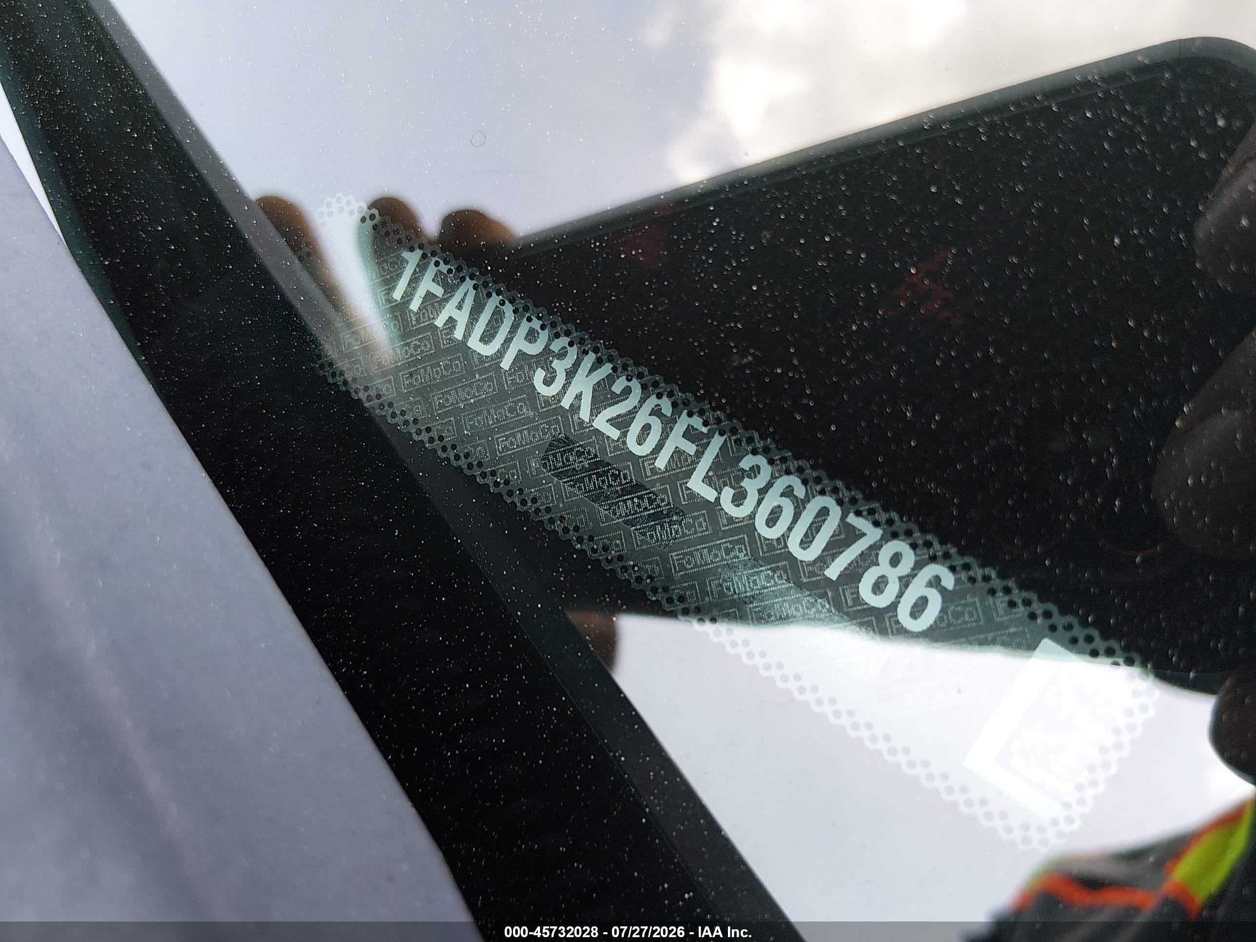 2015 Ford Focus Se Серый vin: 1FADP3K26FL360786