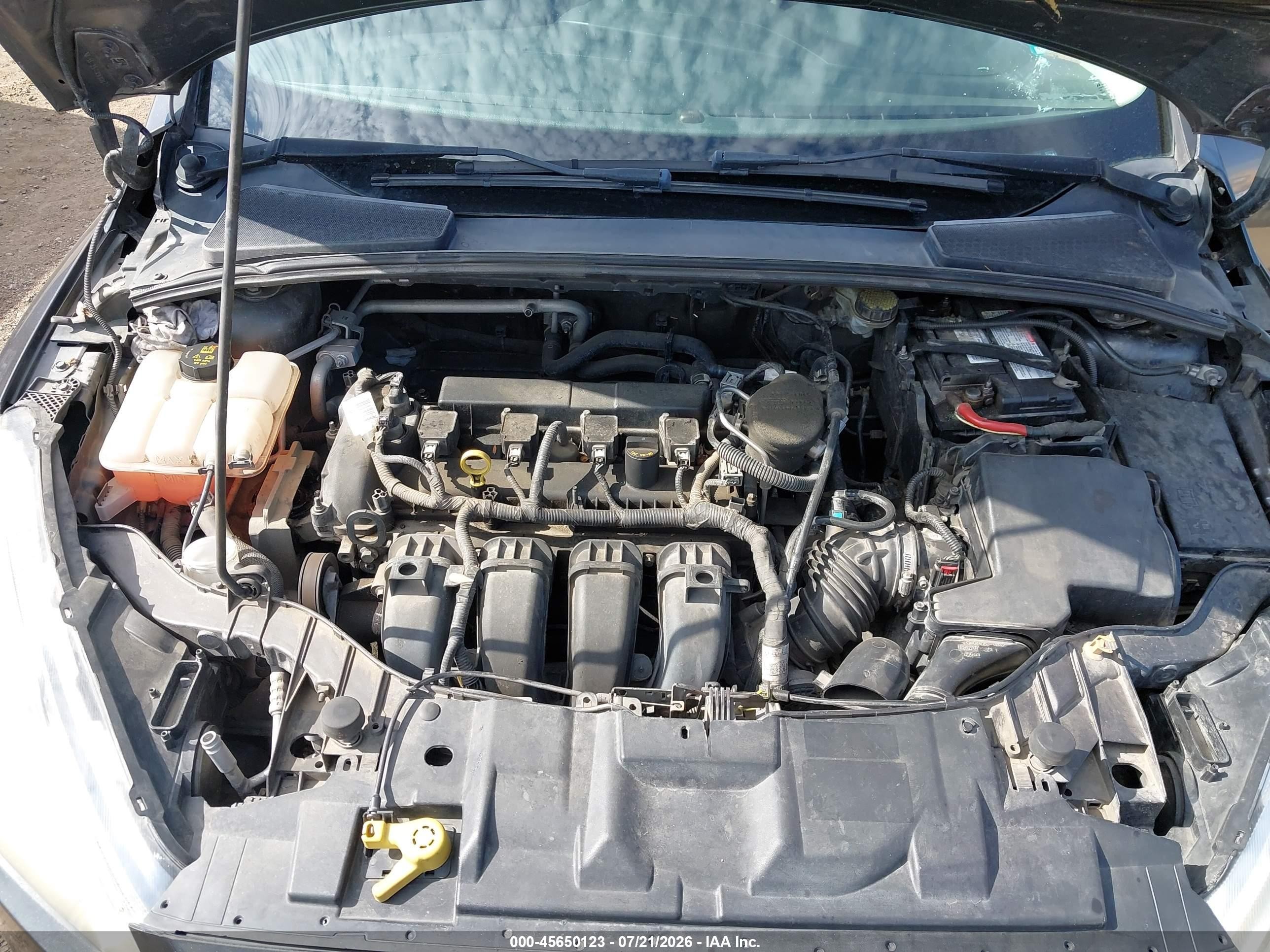 2015 Ford Focus Se Gray vin: 1FADP3K26FL370511