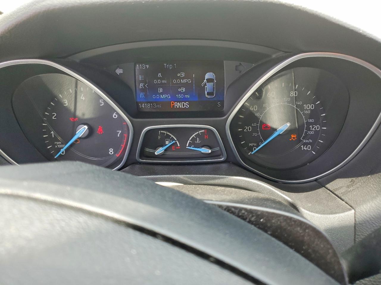 2015 Ford Focus Se White vin: 1FADP3K26FL380343