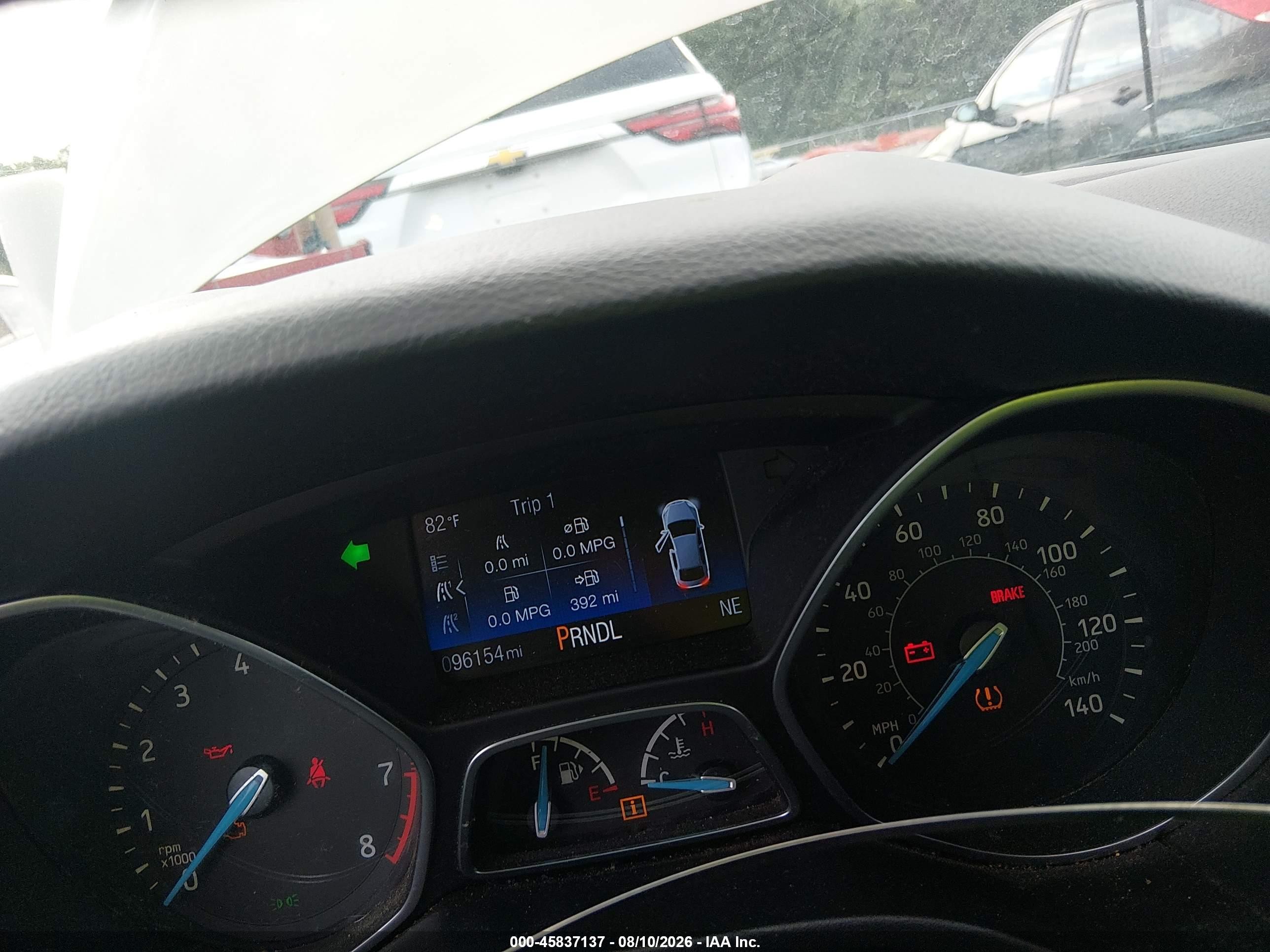 2016 Ford Focus Se Tan vin: 1FADP3K26GL241573