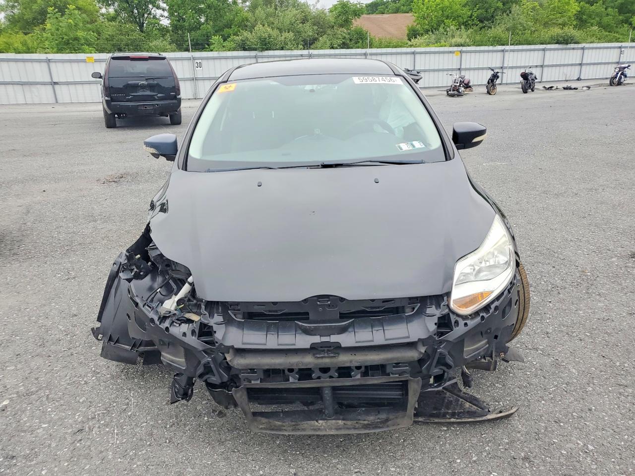 2013 Ford Focus Se Black vin: 1FADP3K27DL135449