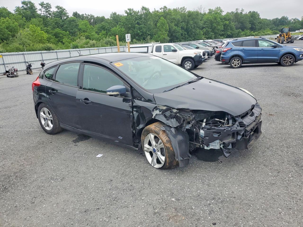 2013 Ford Focus Se Black vin: 1FADP3K27DL135449