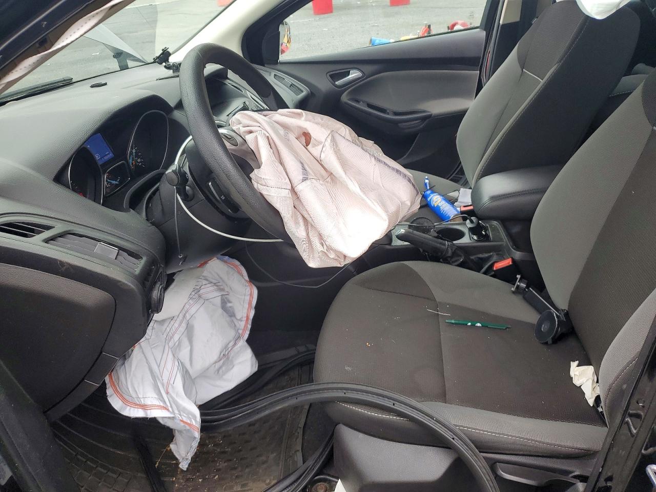 2013 Ford Focus Se Black vin: 1FADP3K27DL135449