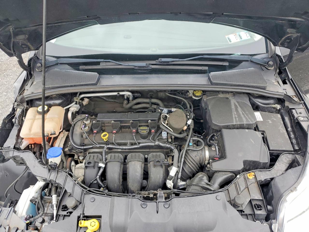 2013 Ford Focus Se Black vin: 1FADP3K27DL135449