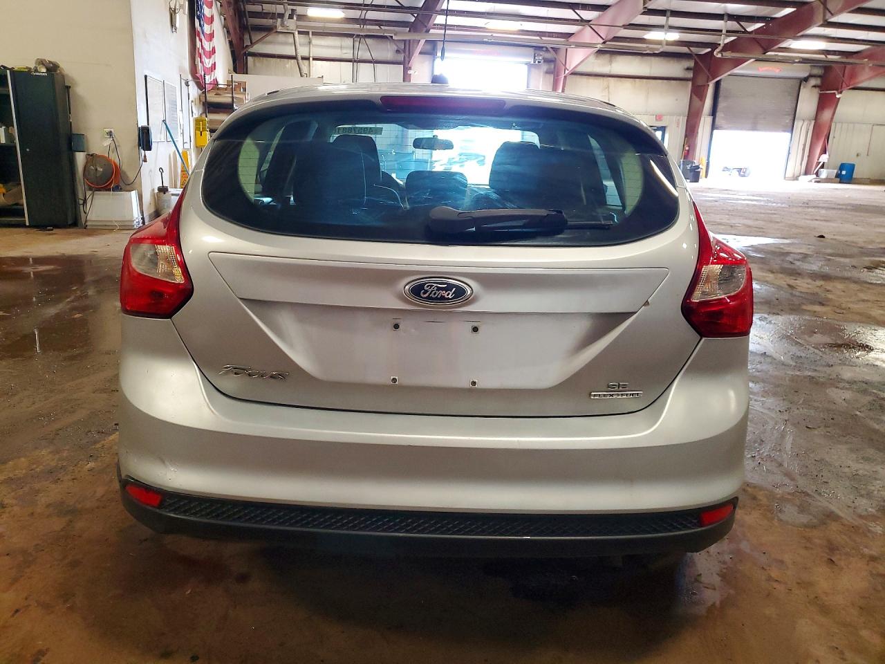 2013 Ford Focus Se Gray vin: 1FADP3K27DL144037