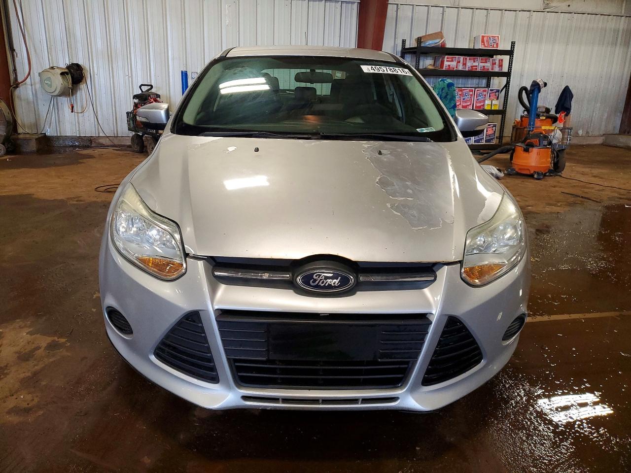 2013 Ford Focus Se Gray vin: 1FADP3K27DL144037