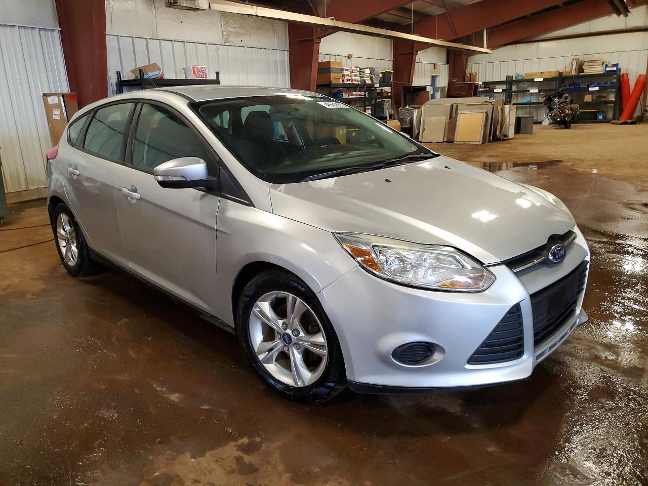 2013 Ford Focus Se Gray vin: 1FADP3K27DL144037
