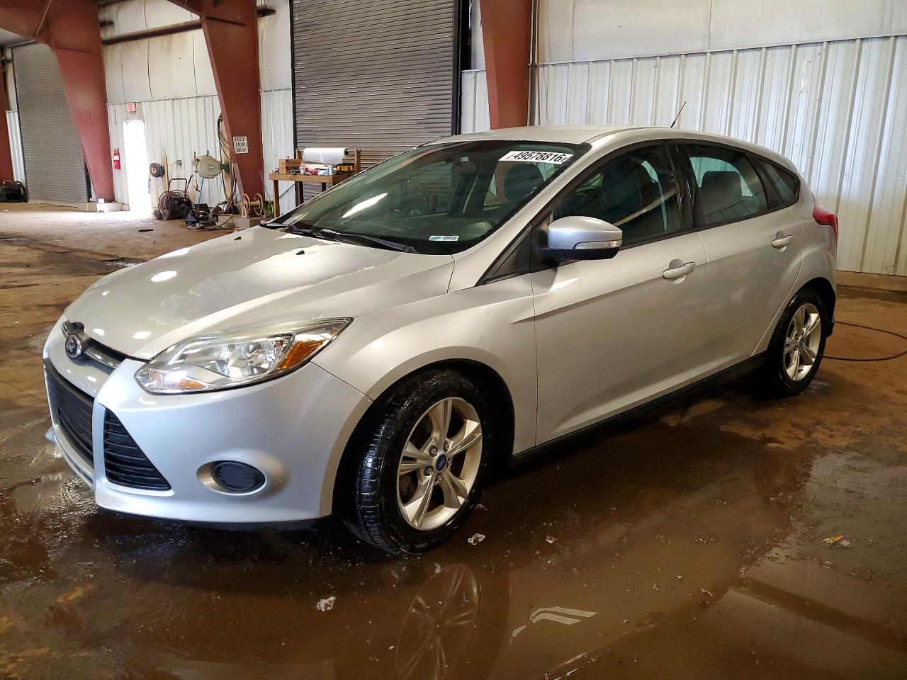 2013 Ford Focus Se Gray vin: 1FADP3K27DL144037