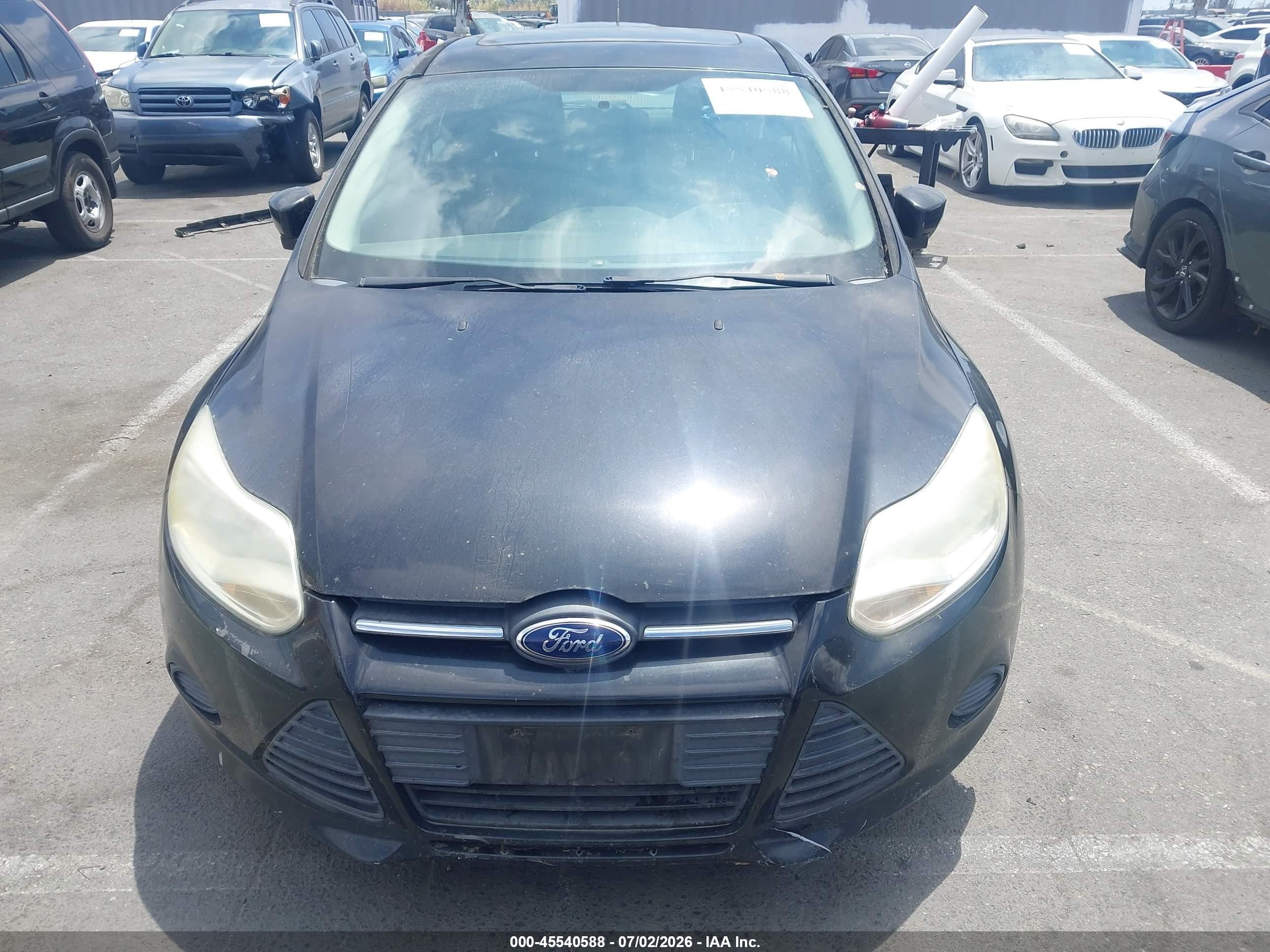2013 Ford Focus Se Black vin: 1FADP3K27DL145978