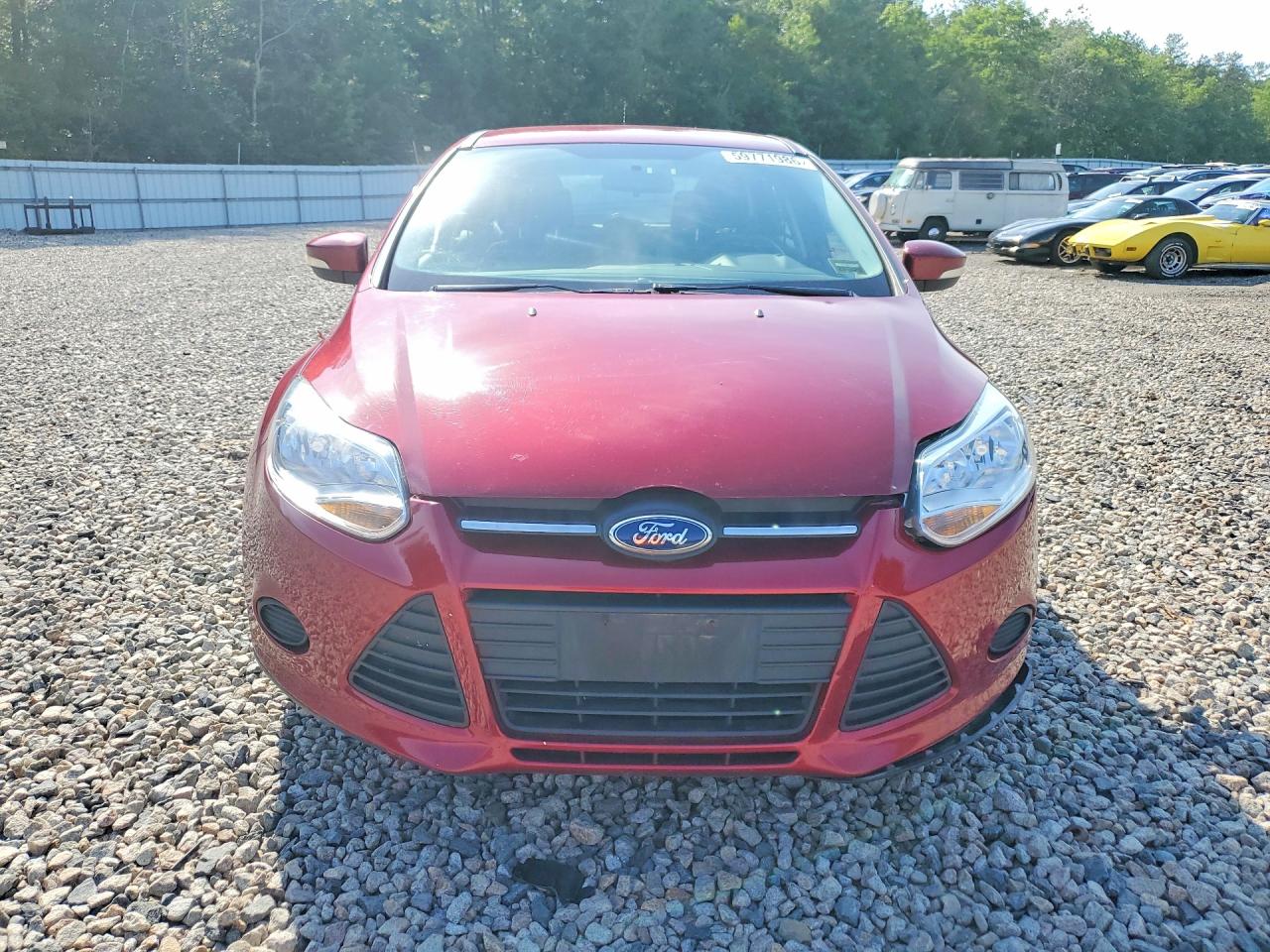 2013 Ford Focus Se Red vin: 1FADP3K27DL148590