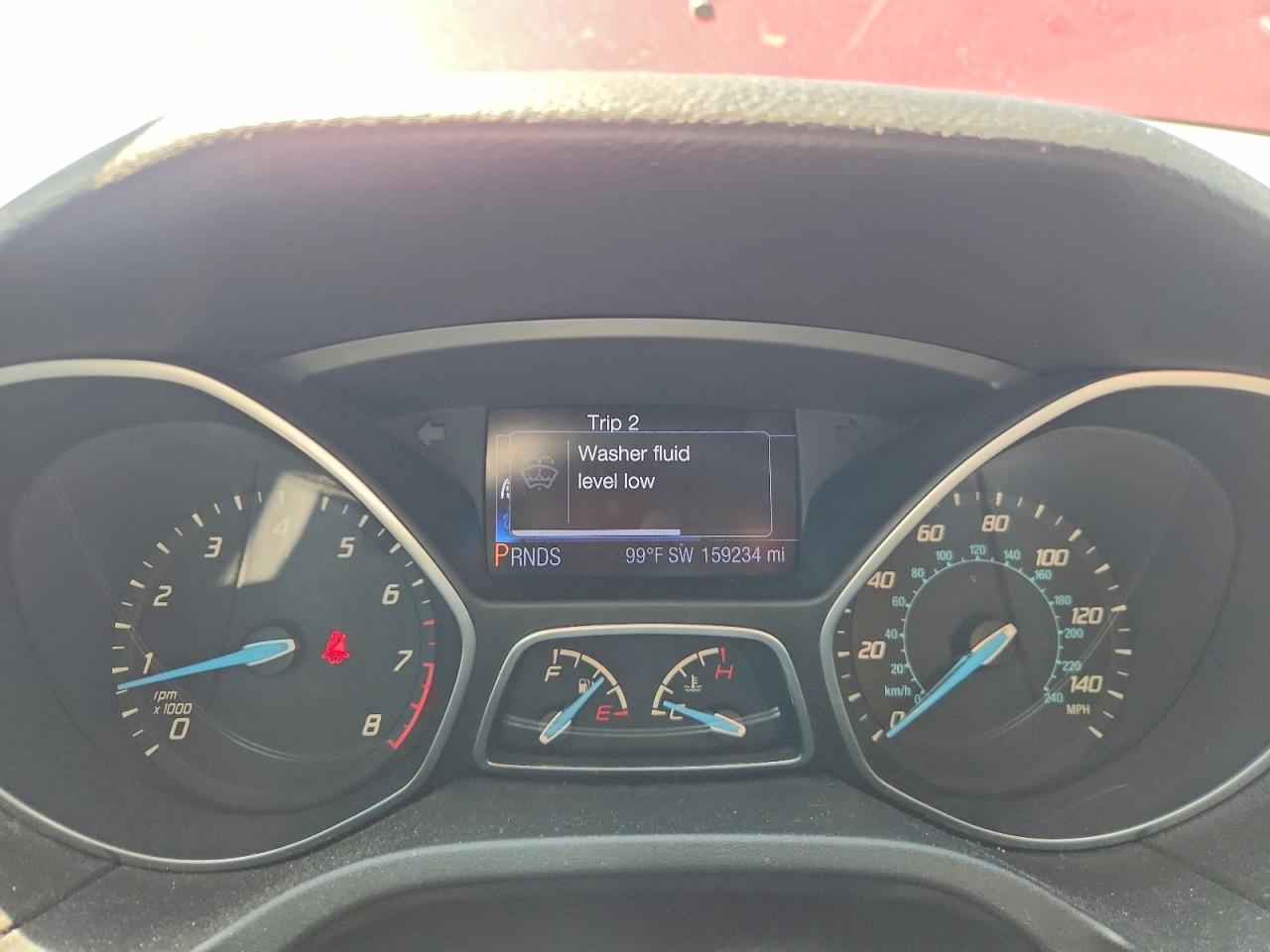 2013 Ford Focus Se Red vin: 1FADP3K27DL164627