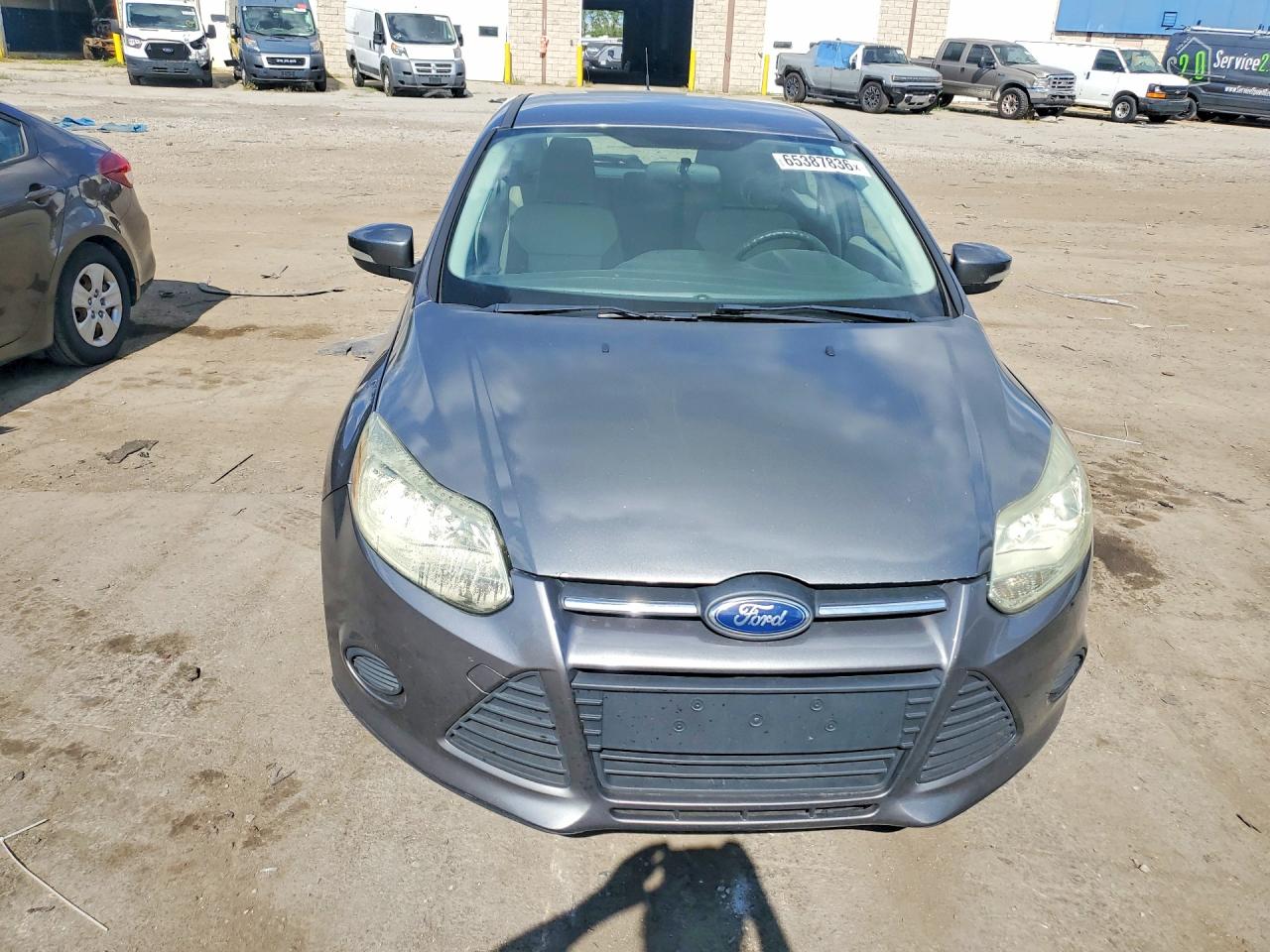 2013 Ford Focus Se Charcoal vin: 1FADP3K27DL169262
