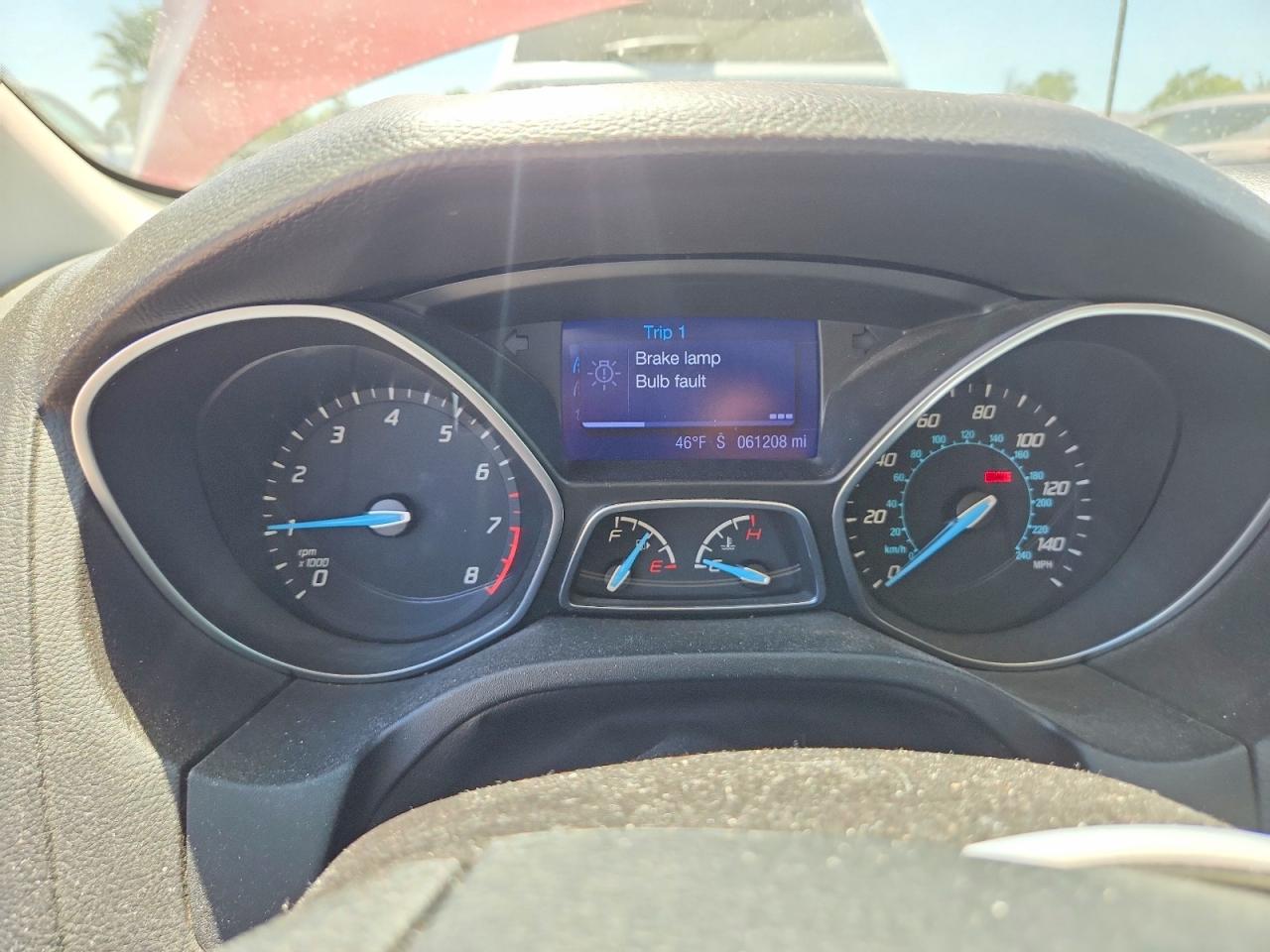 2013 Ford Focus Se Red vin: 1FADP3K27DL177930