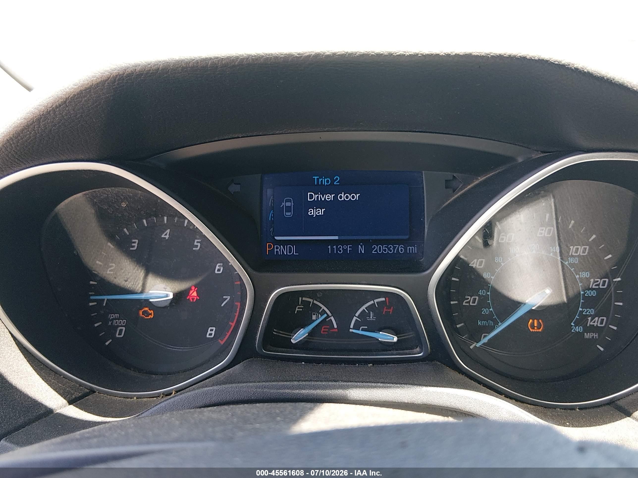 2013 Ford Focus Se Синий vin: 1FADP3K27DL210506