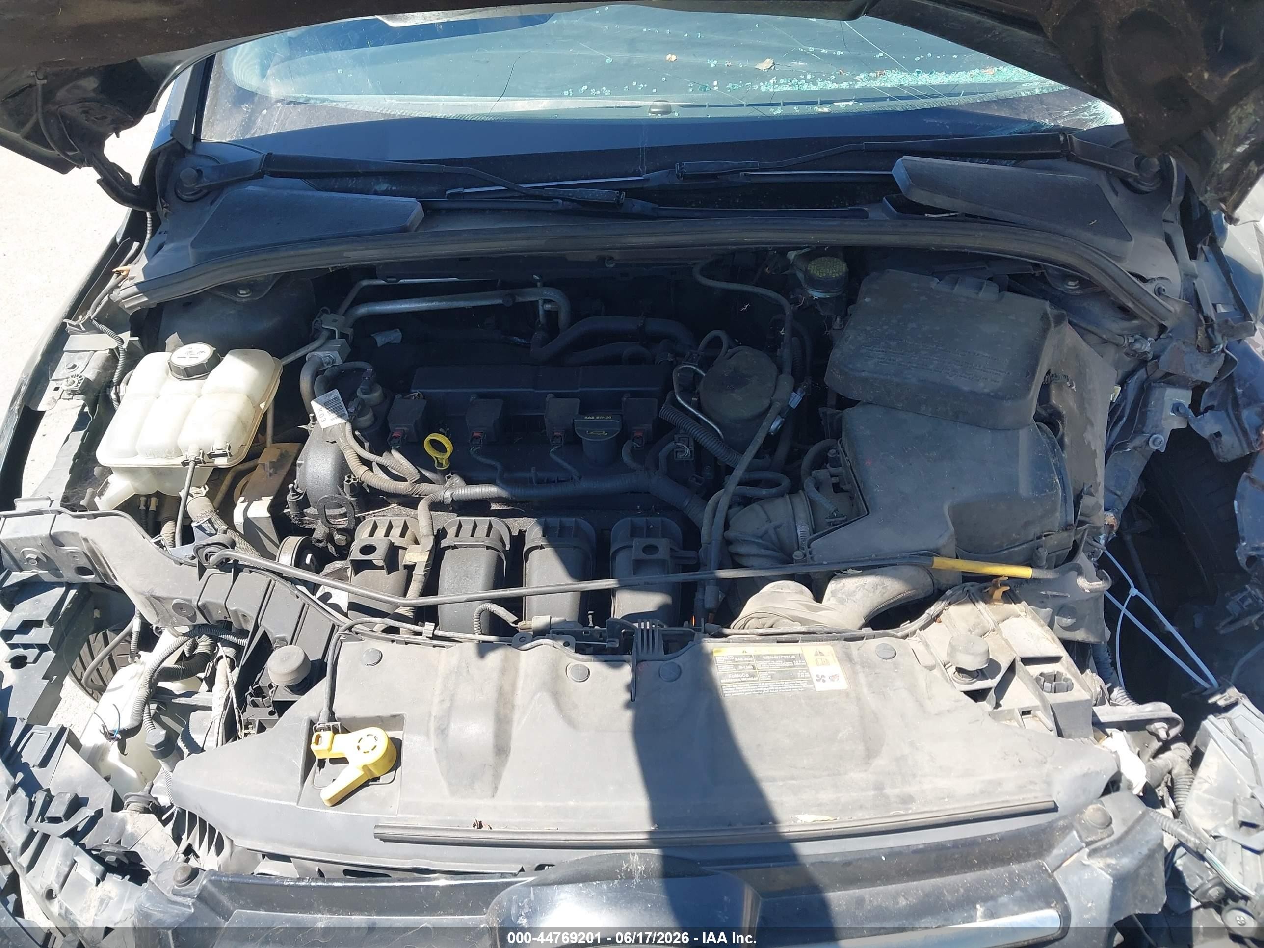 2013 Ford Focus Se Черный vin: 1FADP3K27DL222039