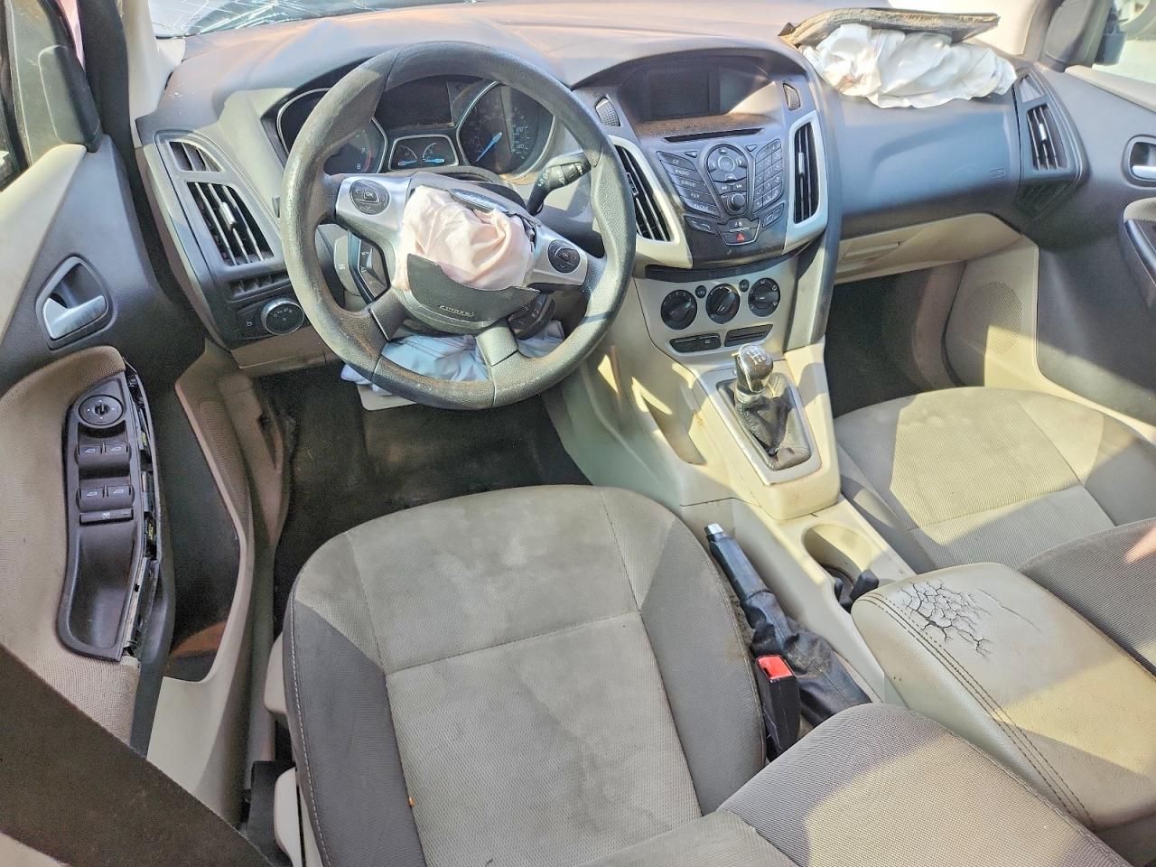 2013 Ford Focus Se Gray vin: 1FADP3K27DL258958