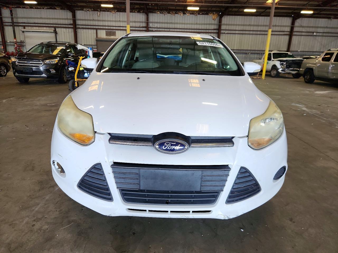 2013 Ford Focus Se White vin: 1FADP3K27DL266297