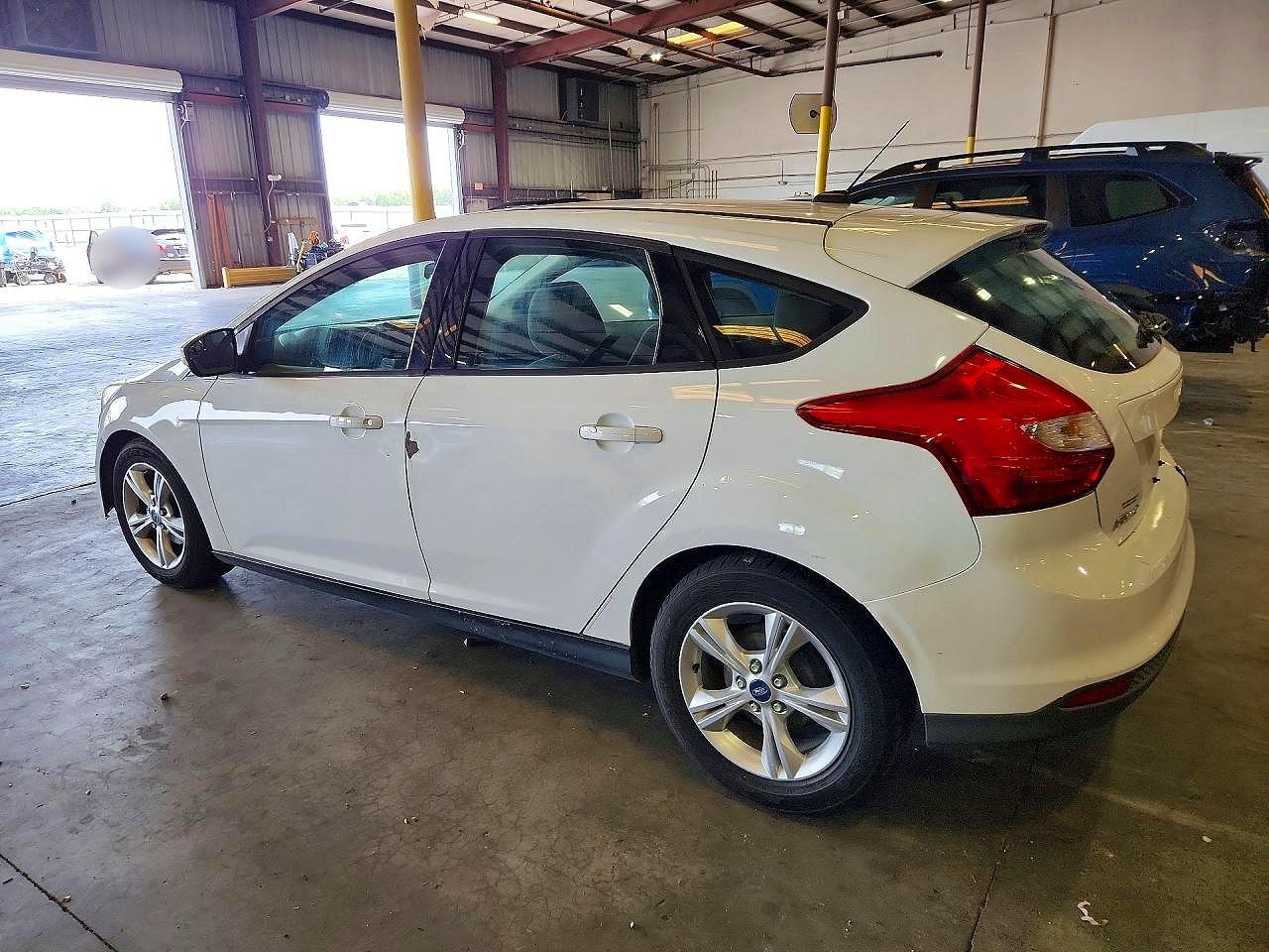 2013 Ford Focus Se White vin: 1FADP3K27DL266297