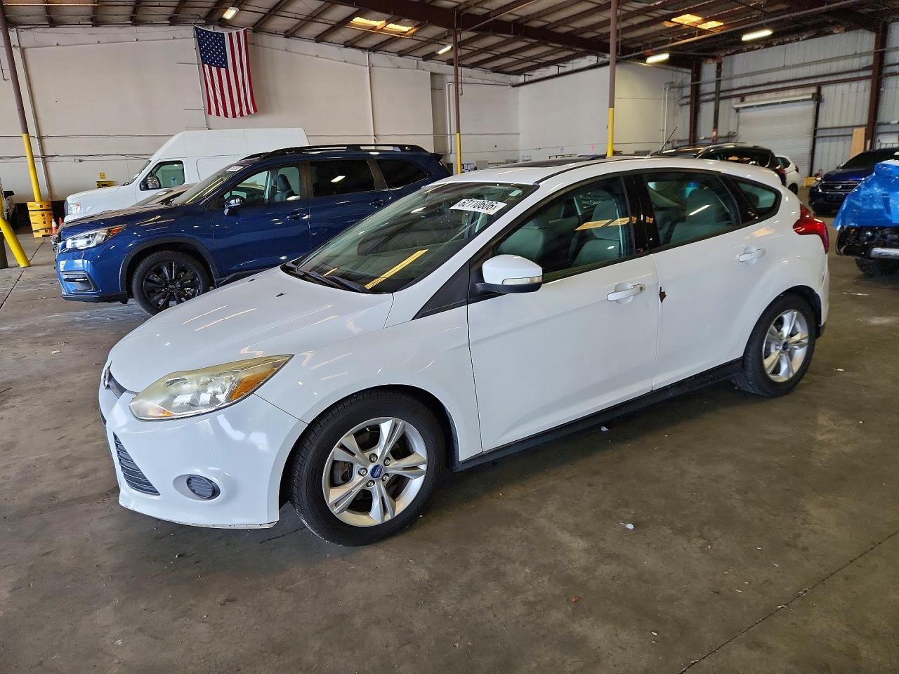 2013 Ford Focus Se Белый vin: 1FADP3K27DL266297