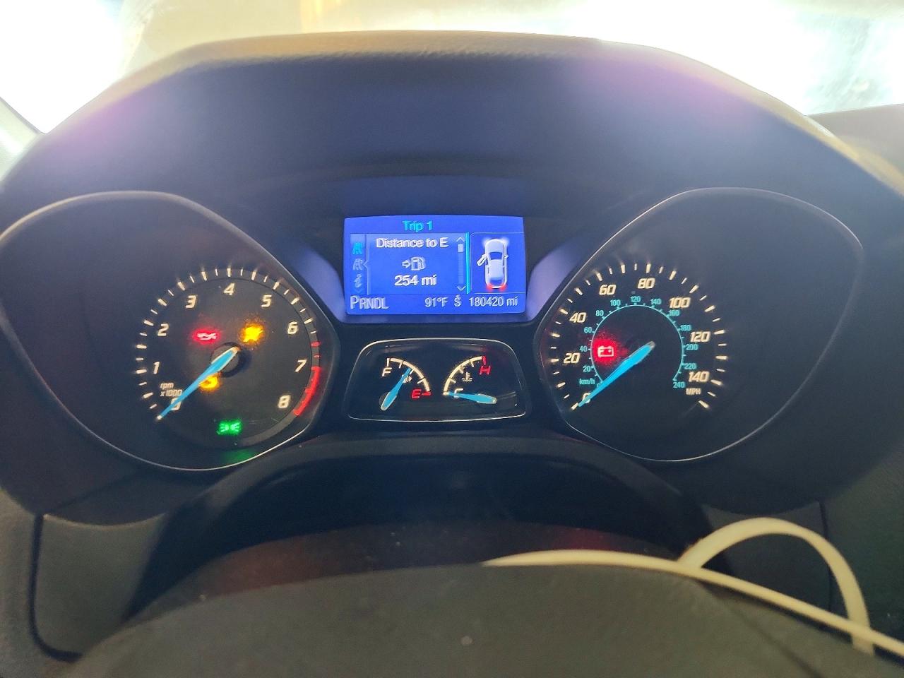 2013 Ford Focus Se White vin: 1FADP3K27DL266297
