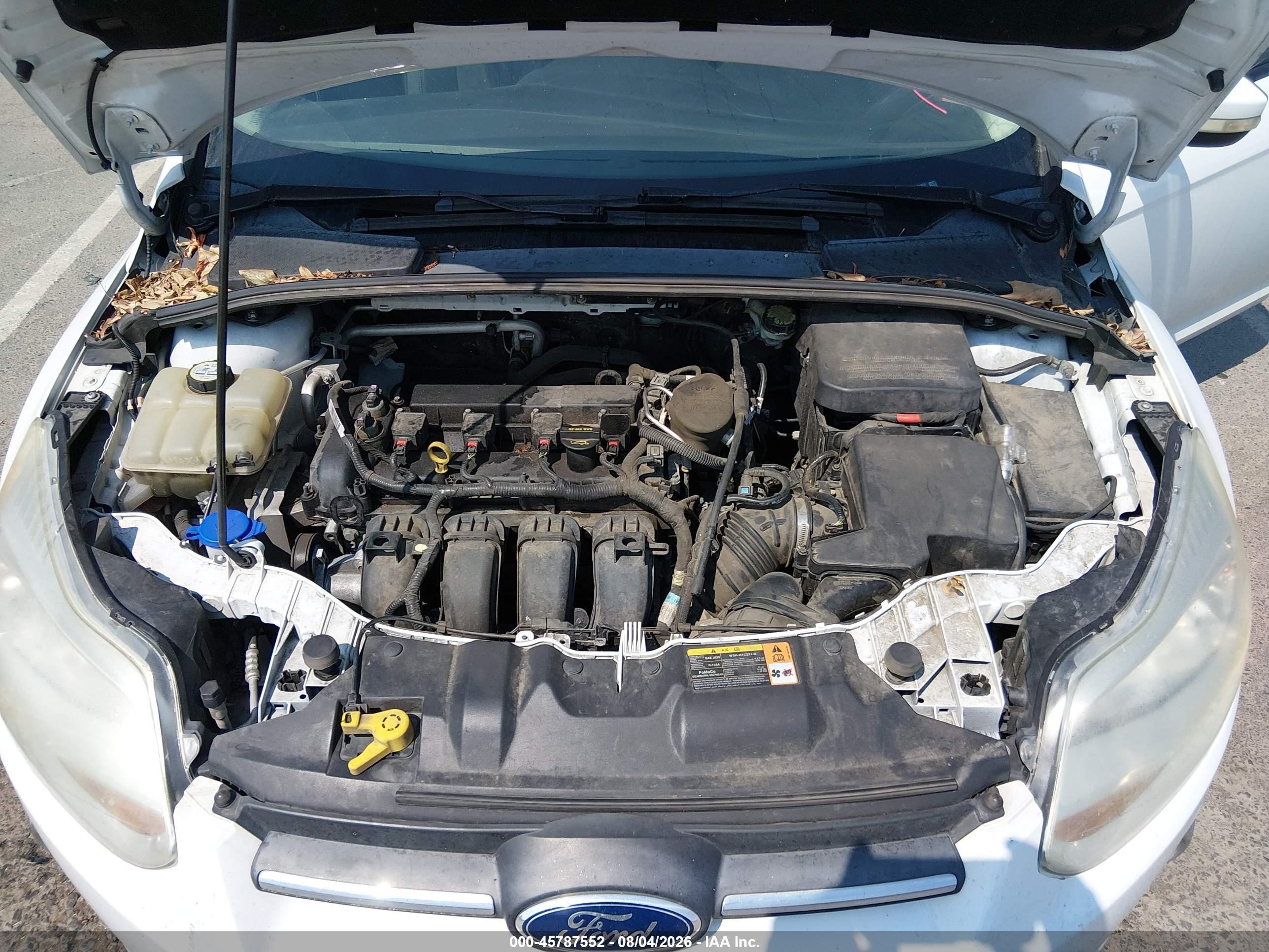 2013 Ford Focus Se Белый vin: 1FADP3K27DL273251