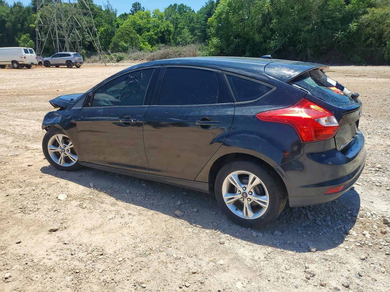 2014 Ford Focus Se Black vin: 1FADP3K27EL102940
