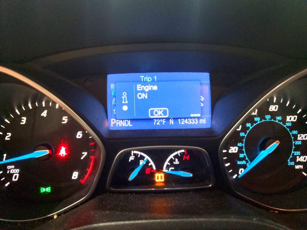 2014 Ford Focus Se Синий vin: 1FADP3K27EL116434