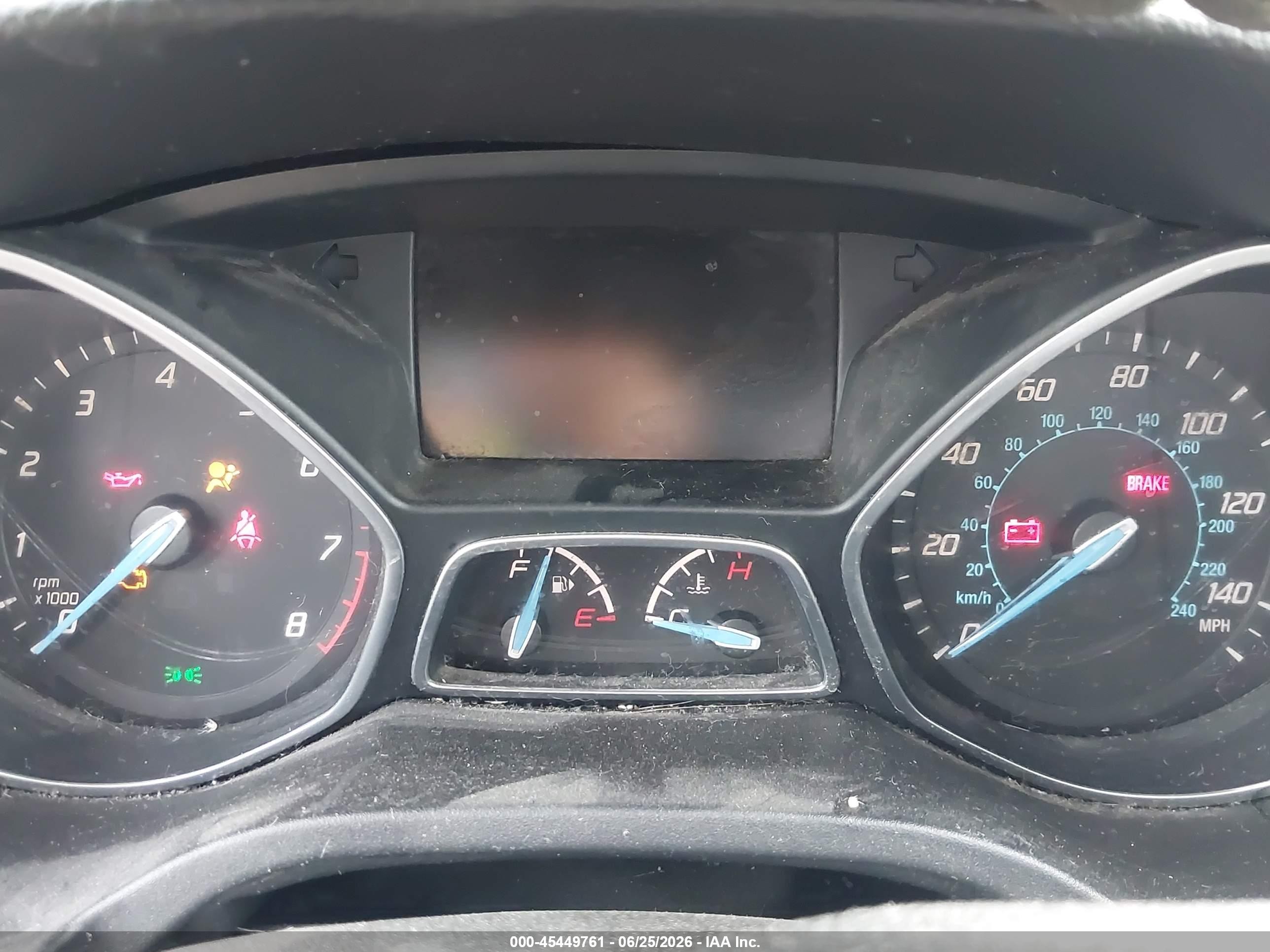 2014 Ford Focus Se White vin: 1FADP3K27EL130169