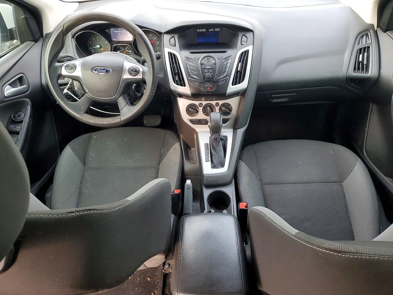 2014 Ford Focus Se White vin: 1FADP3K27EL130270