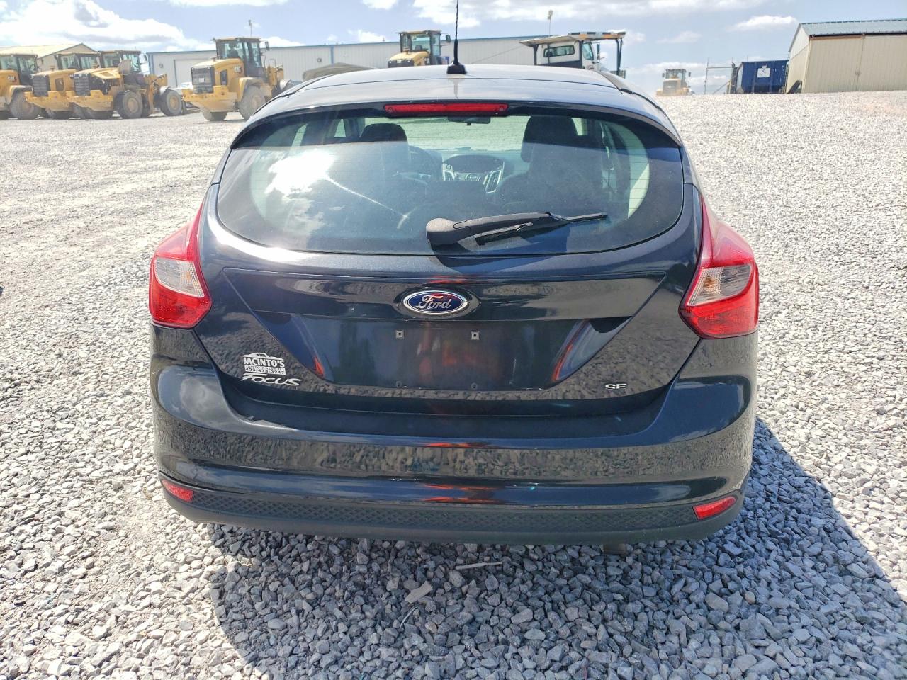2014 Ford Focus Se Black vin: 1FADP3K27EL160532