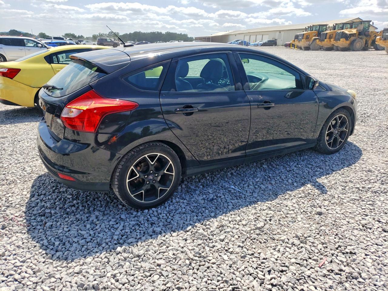 2014 Ford Focus Se Black vin: 1FADP3K27EL160532