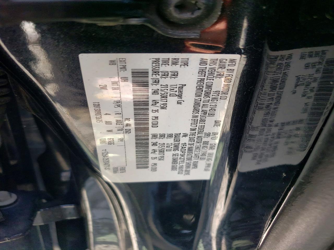 2014 Ford Focus Se Black vin: 1FADP3K27EL160532