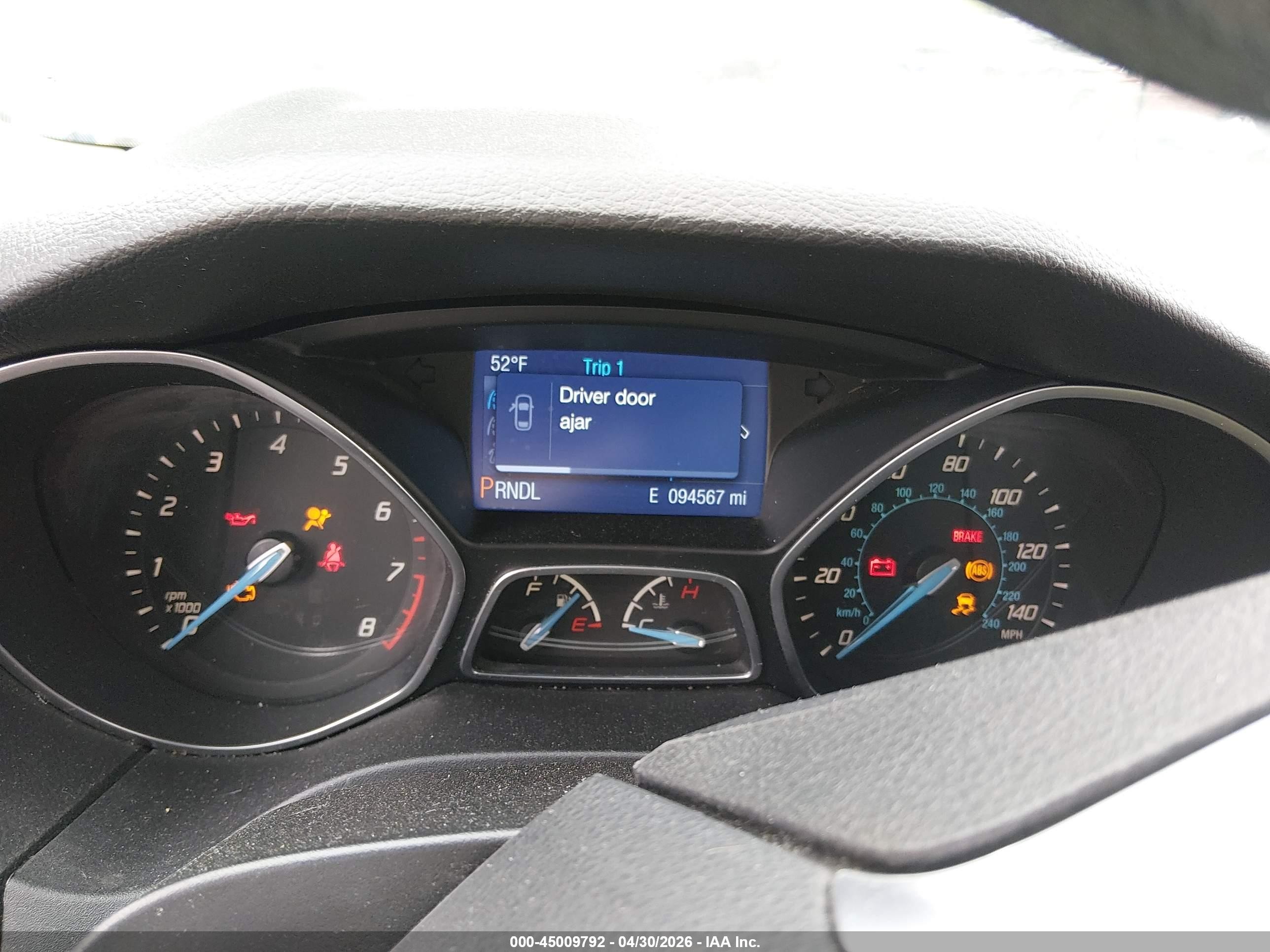 2014 Ford Focus Se Blue vin: 1FADP3K27EL184099