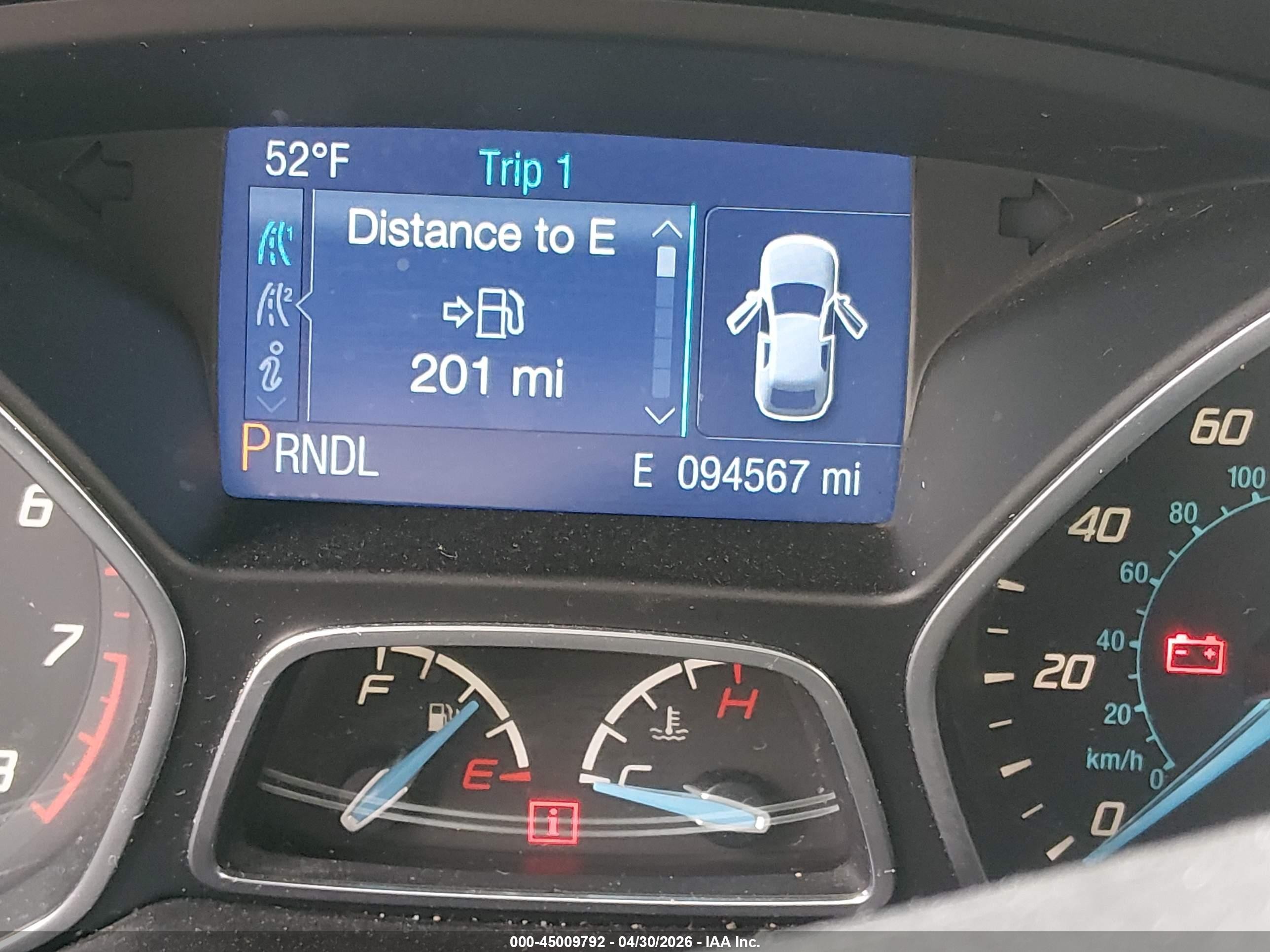 2014 Ford Focus Se Blue vin: 1FADP3K27EL184099