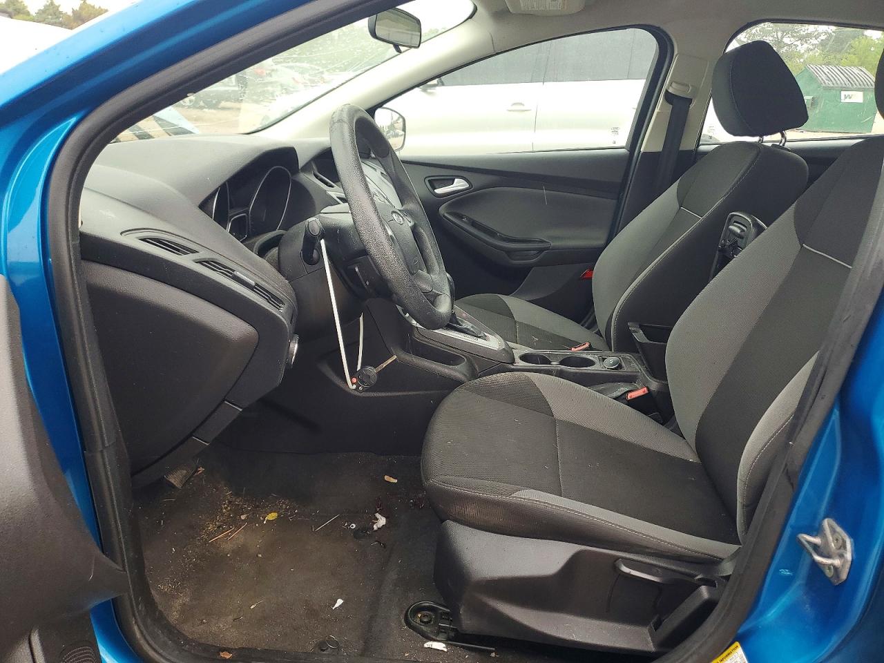 2014 Ford Focus Se Blue vin: 1FADP3K27EL192607