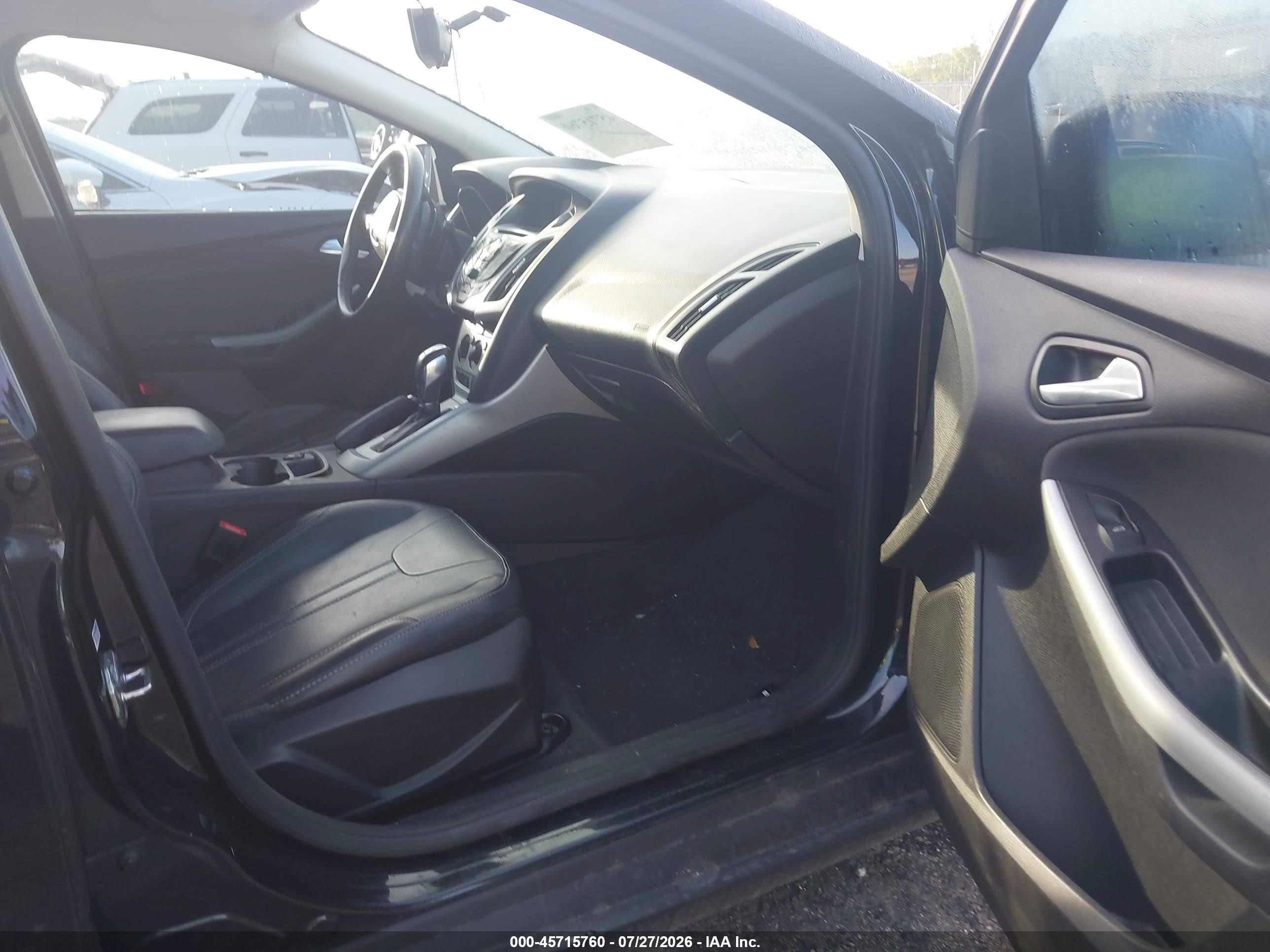 2014 Ford Focus Se Black vin: 1FADP3K27EL268715