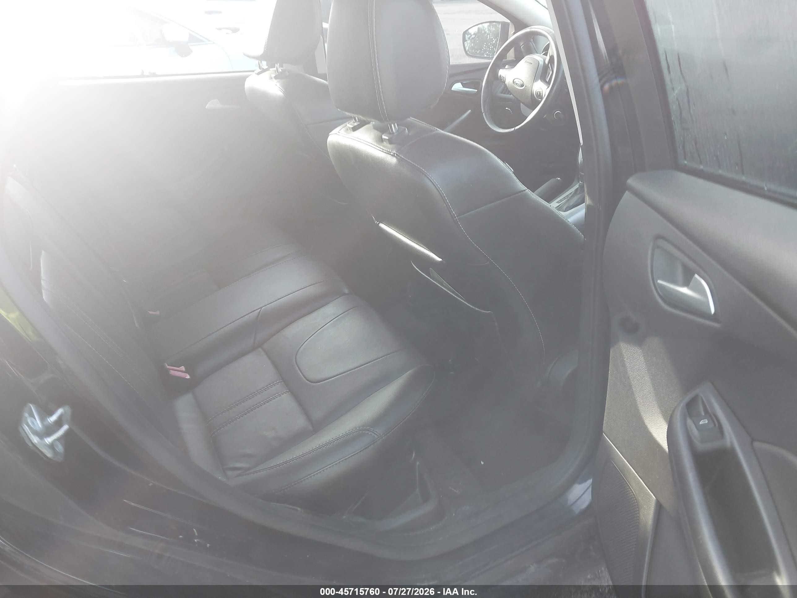 2014 Ford Focus Se Black vin: 1FADP3K27EL268715