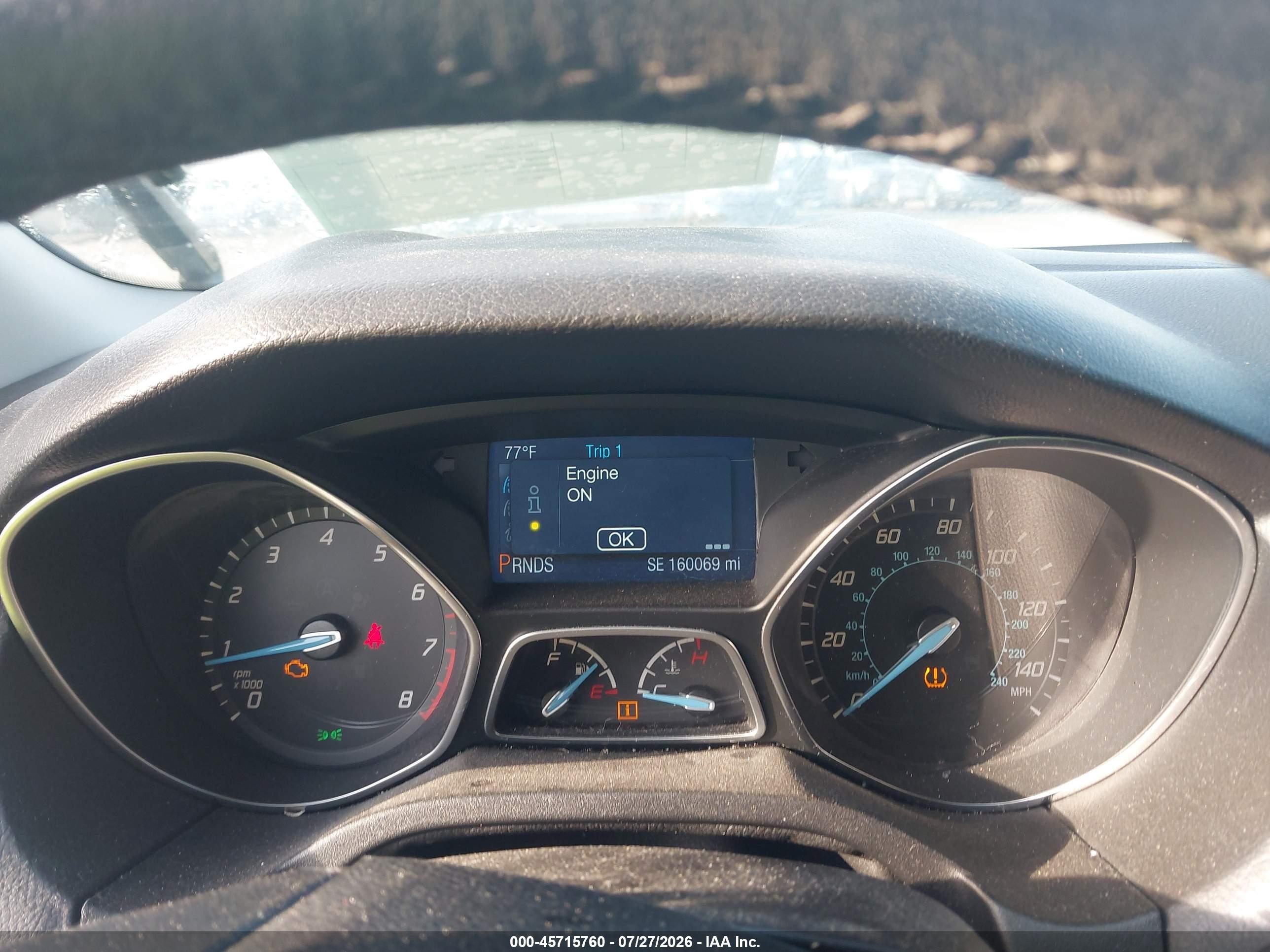 2014 Ford Focus Se Black vin: 1FADP3K27EL268715
