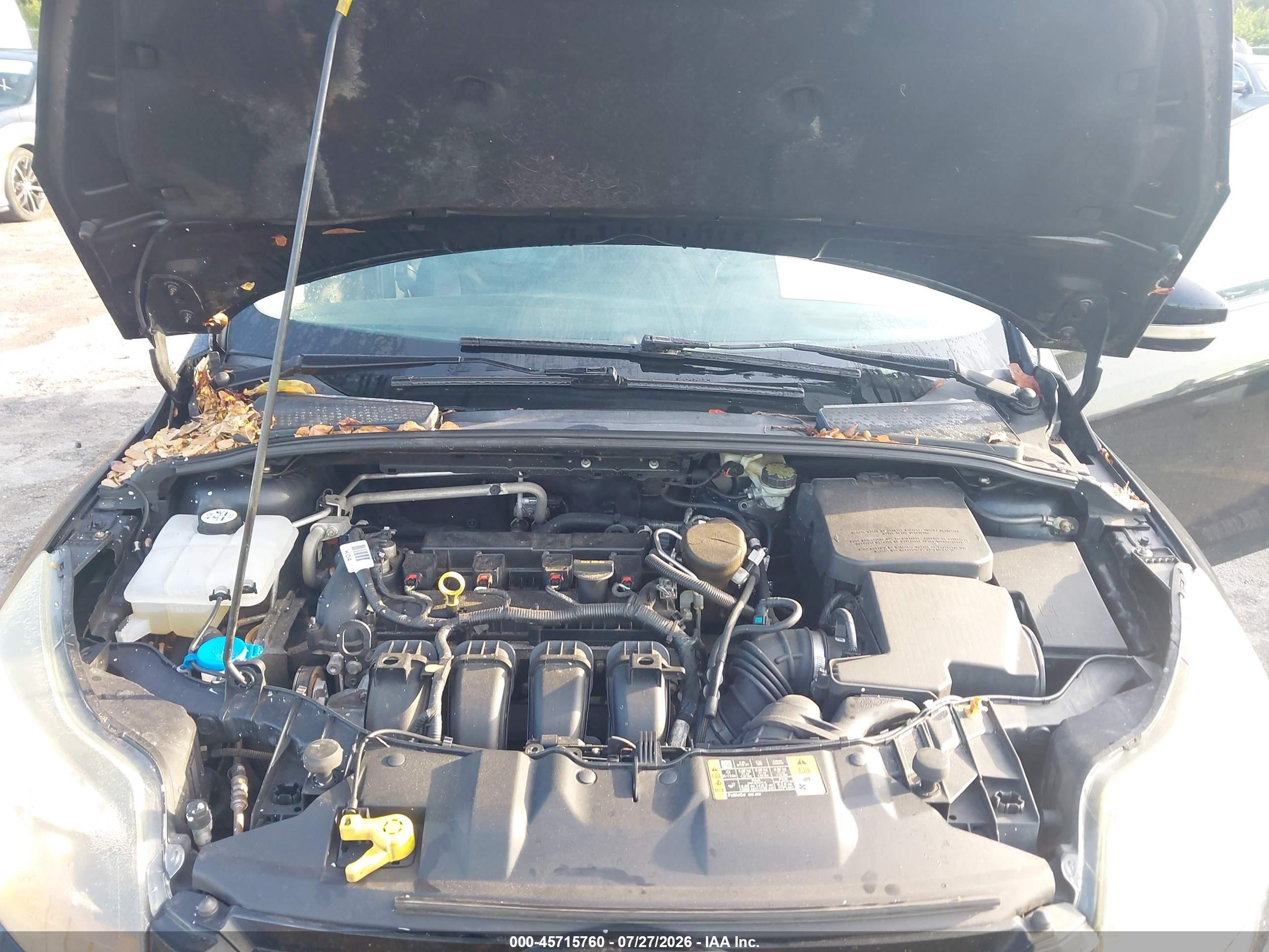 2014 Ford Focus Se Black vin: 1FADP3K27EL268715