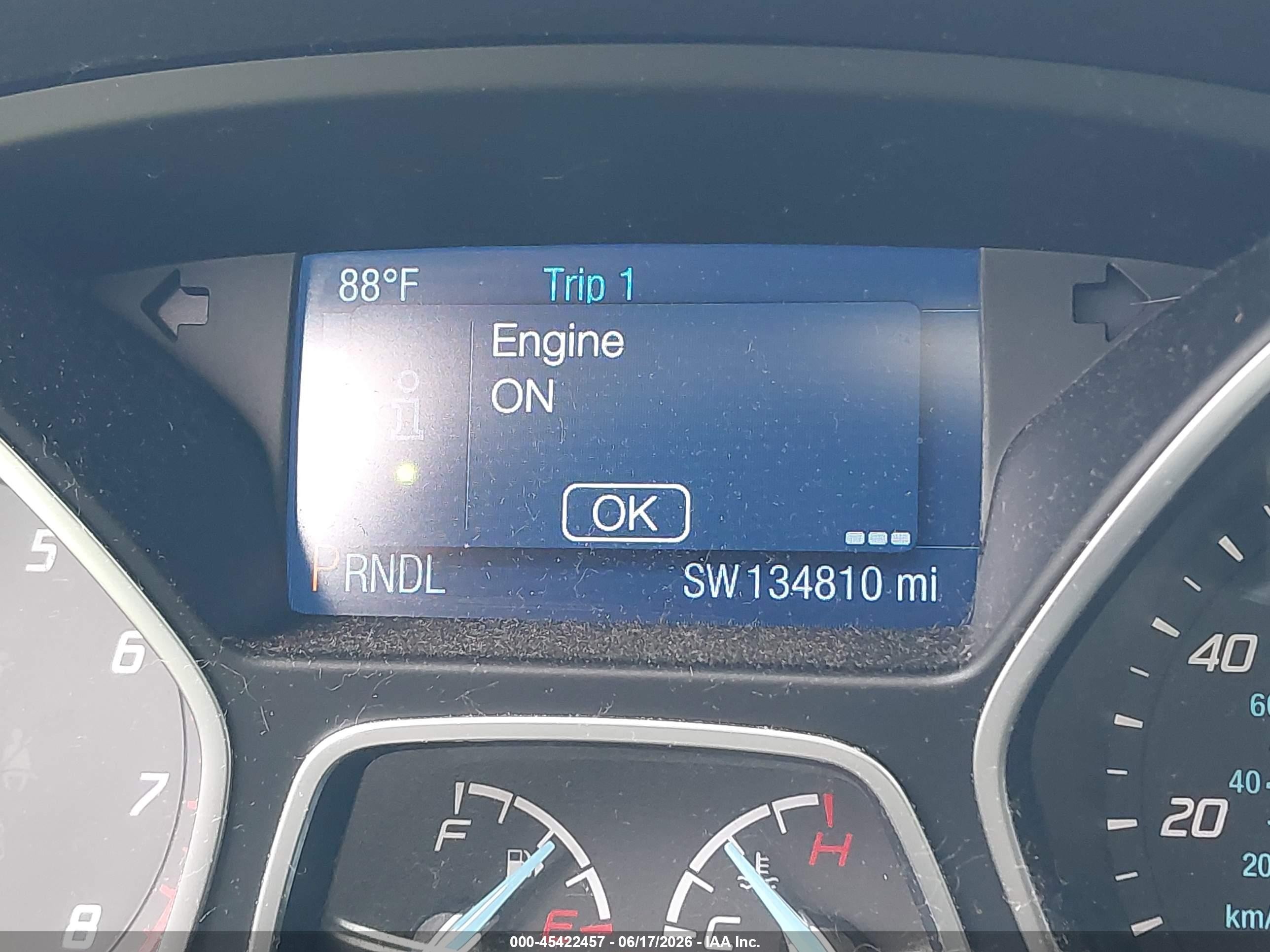 2014 Ford Focus Se White vin: 1FADP3K27EL287720