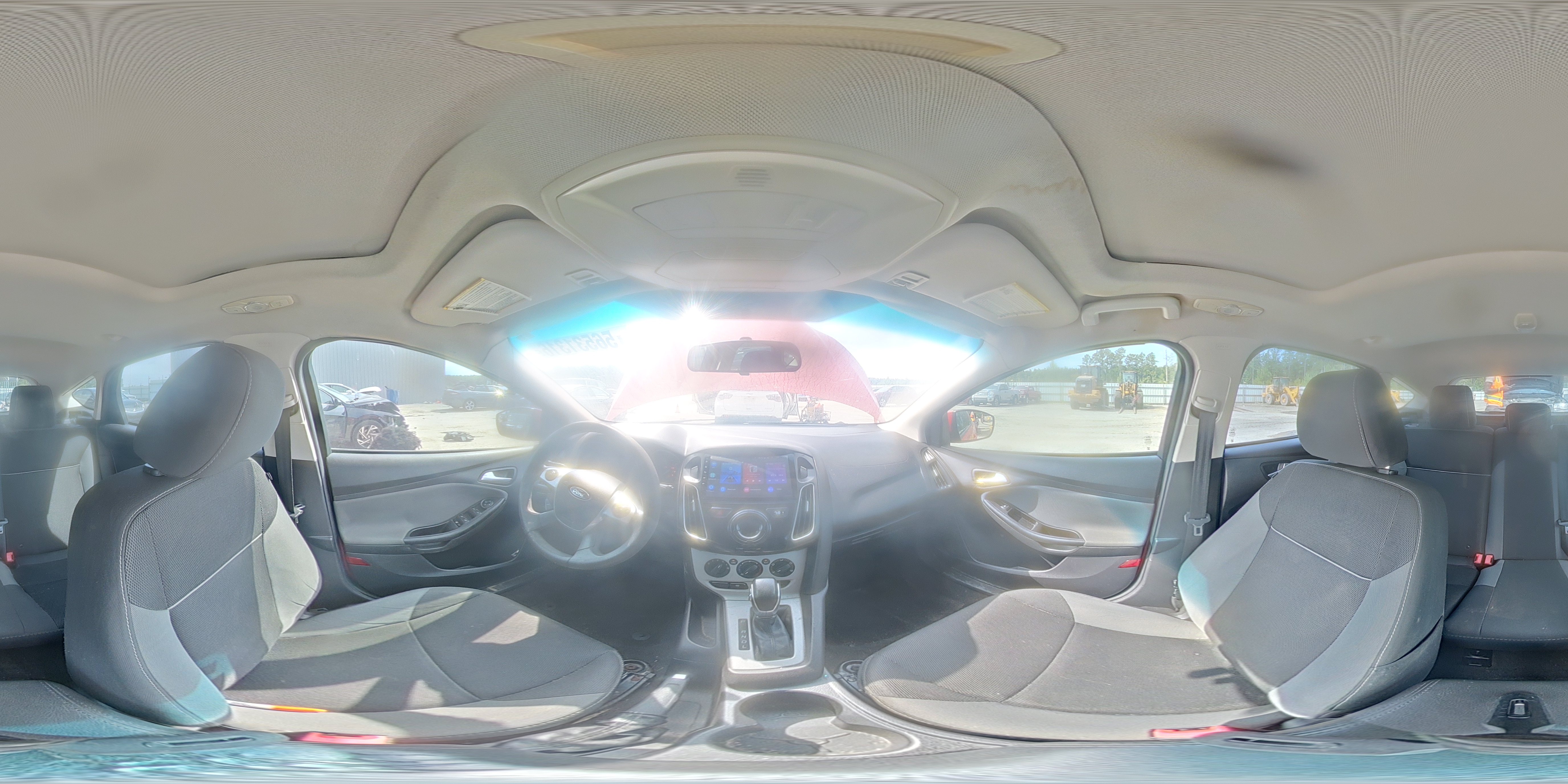 2014 Ford Focus Se Red vin: 1FADP3K27EL301891