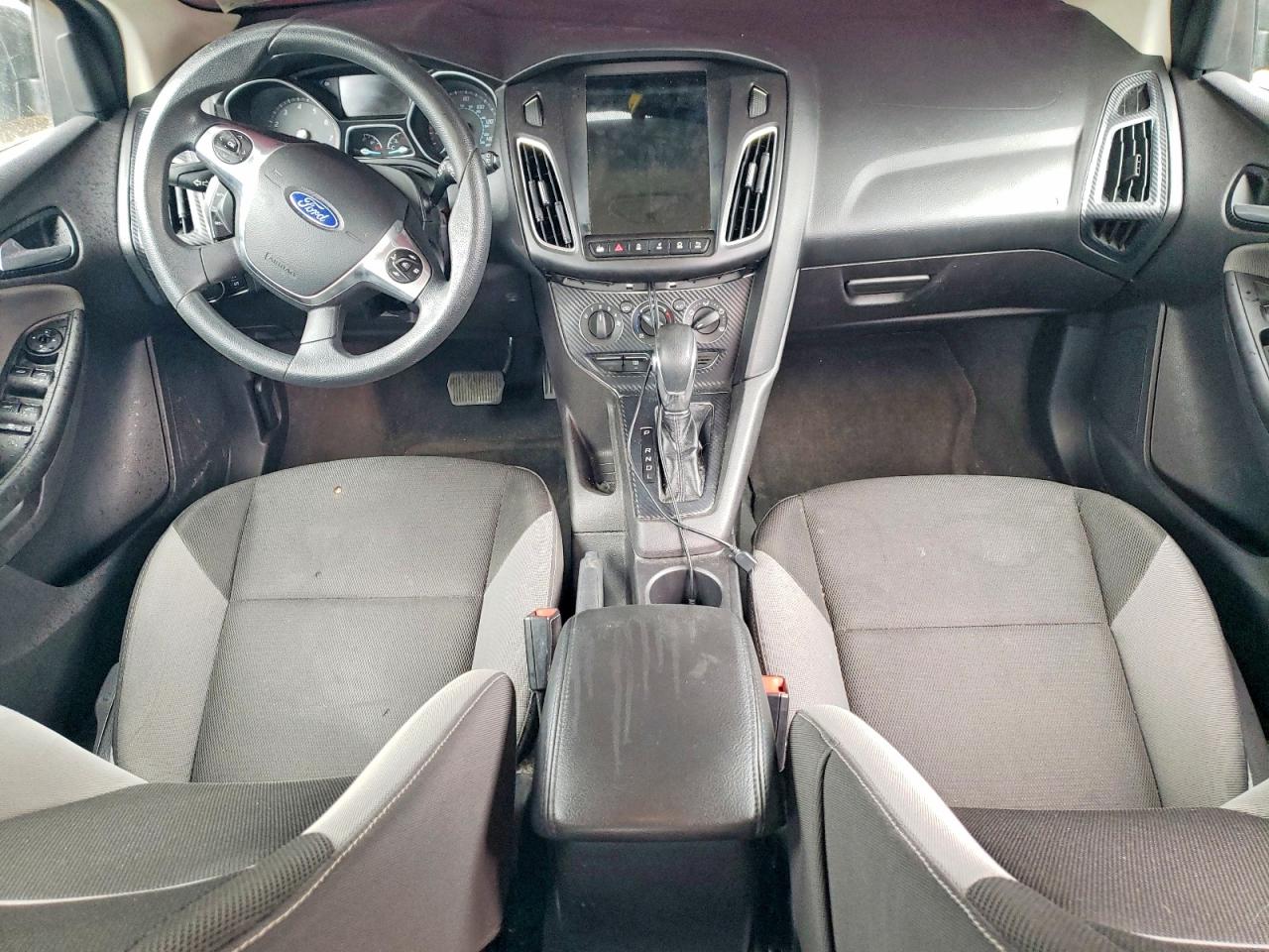 2014 Ford Focus Se Gray vin: 1FADP3K27EL322059