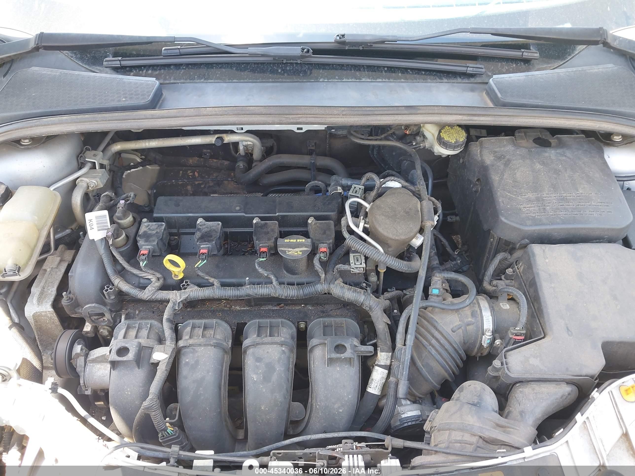 2014 Ford Focus Se Silver vin: 1FADP3K27EL325611