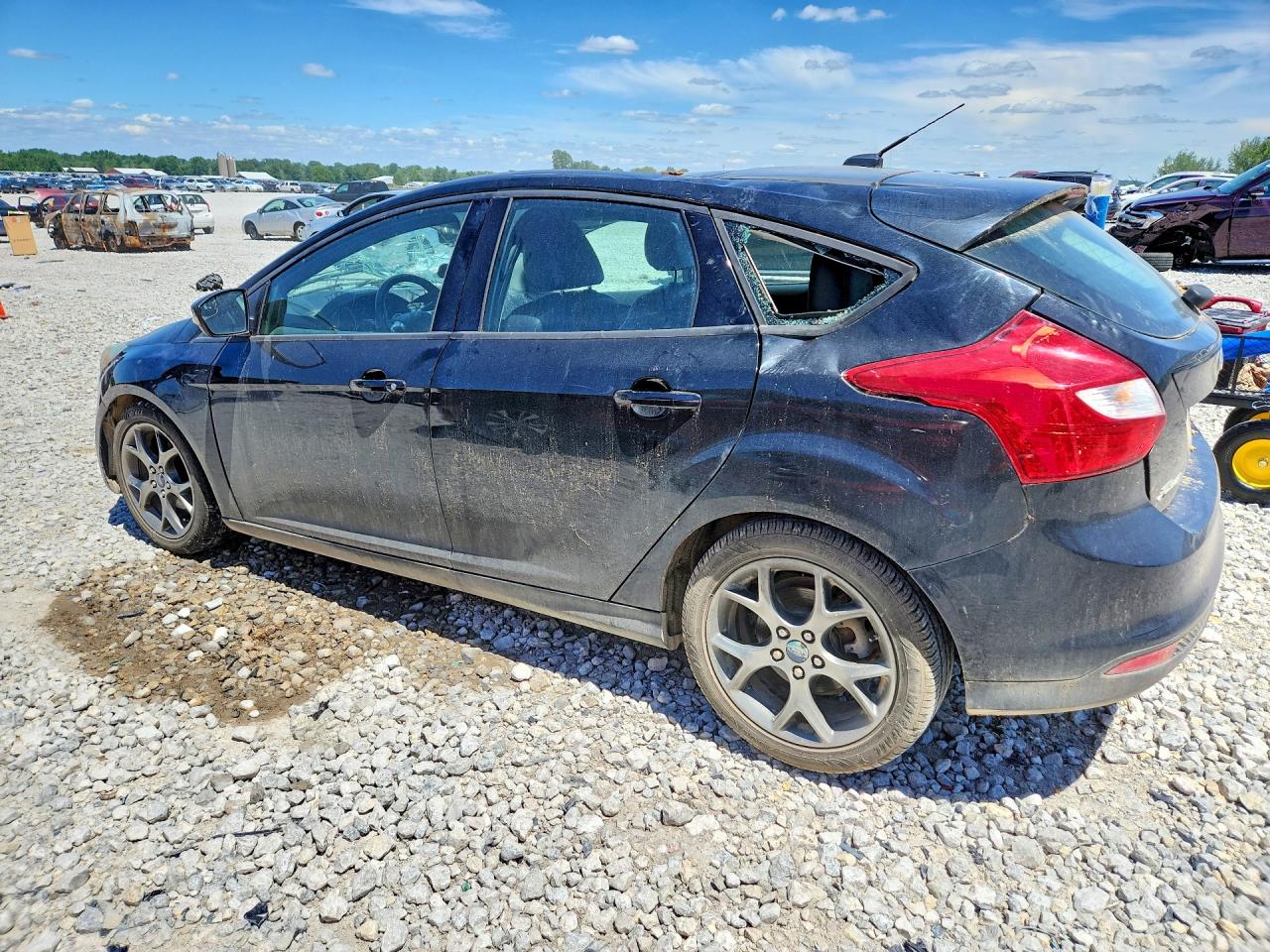 2014 Ford Focus Se Серый vin: 1FADP3K27EL337340