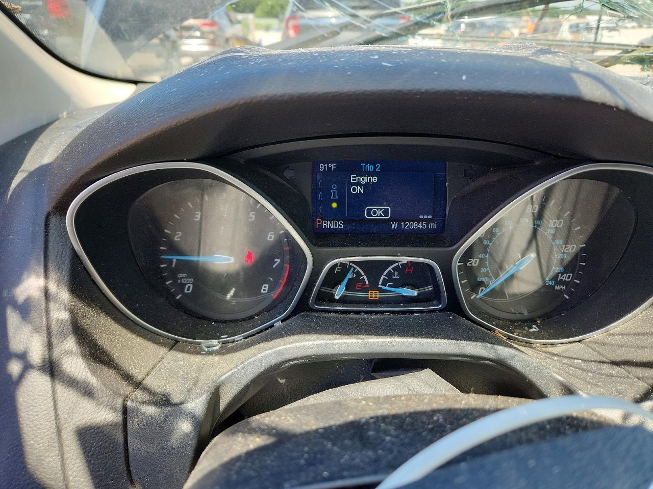 2014 Ford Focus Se Серый vin: 1FADP3K27EL337340