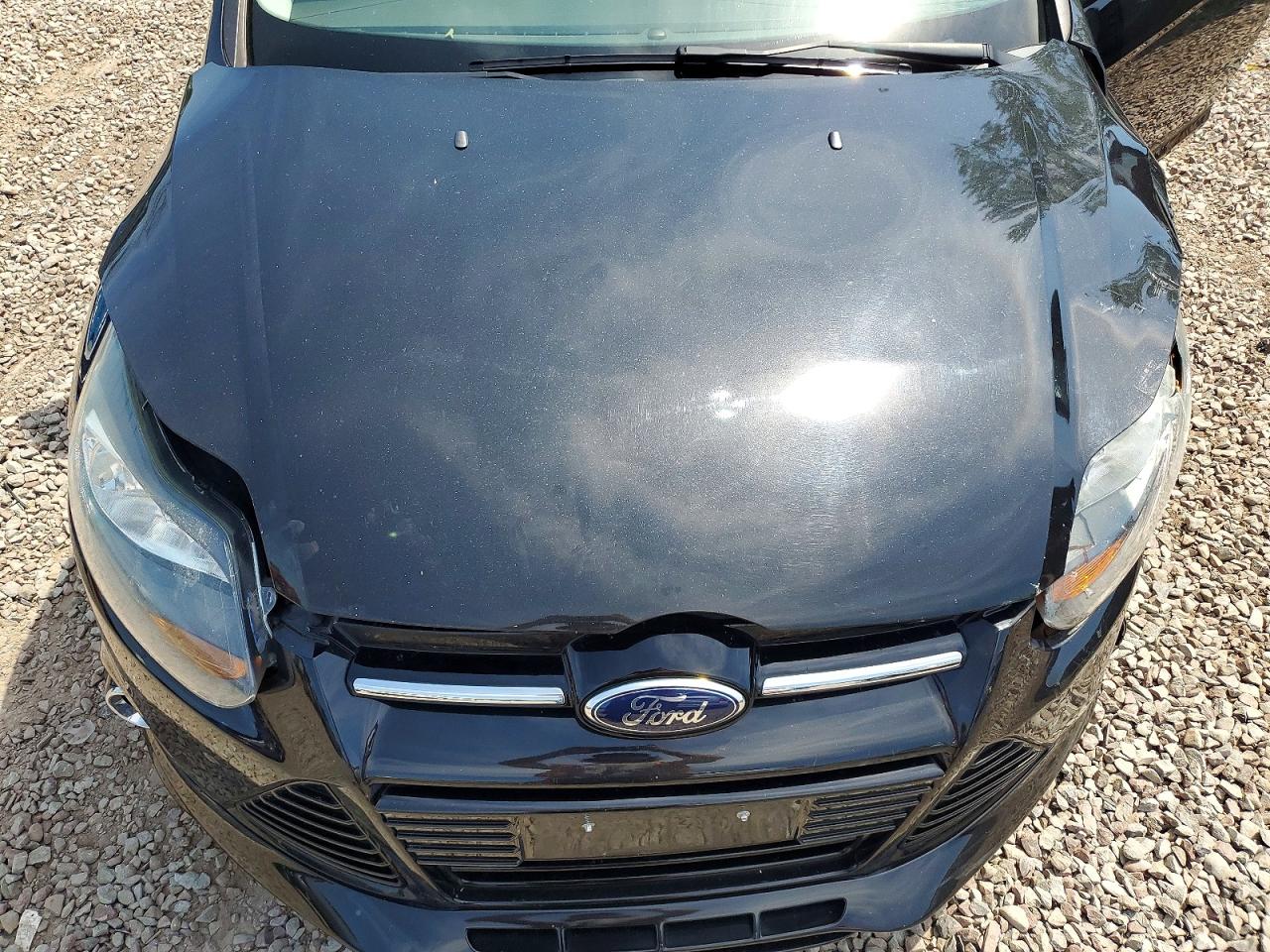 2014 Ford Focus Se Black vin: 1FADP3K27EL338455