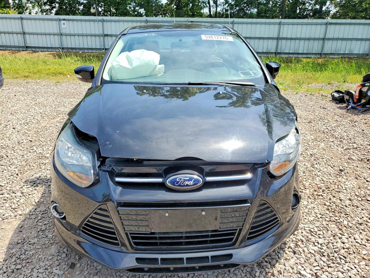 2014 Ford Focus Se Black vin: 1FADP3K27EL338455