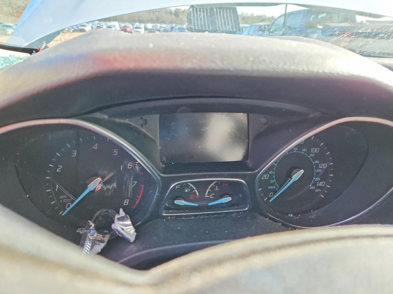 2014 Ford Focus Se White vin: 1FADP3K27EL410867