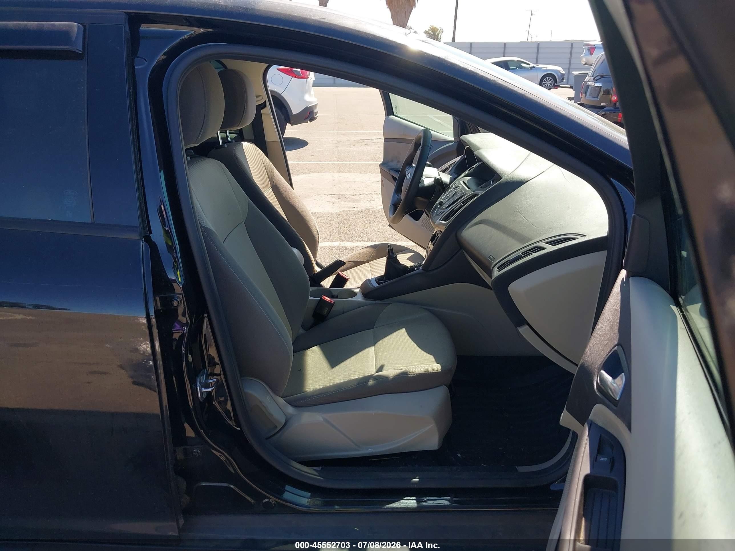 2014 Ford Focus Se Black vin: 1FADP3K27EL414143